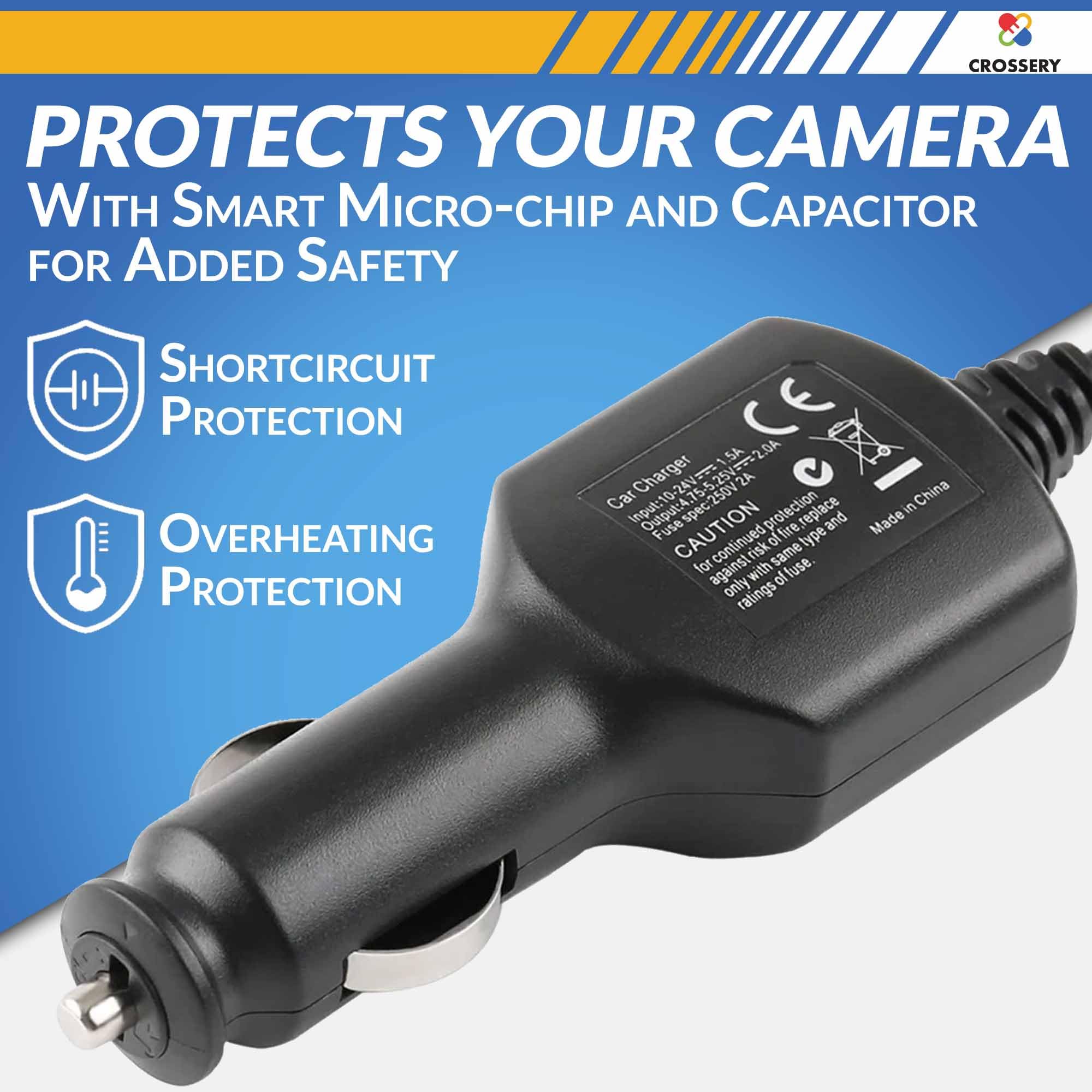 Car Charger Power Cord For Garmin Dash Cam, Micro Usb Power Cord Replacement Cable For Garmin Dash Cam 45, 46 47 55 56 57 65W 66W 67W, Live, Mini & Mini2 And Gps Dezl Otr1000, Otr800 And Rv 1090, 890