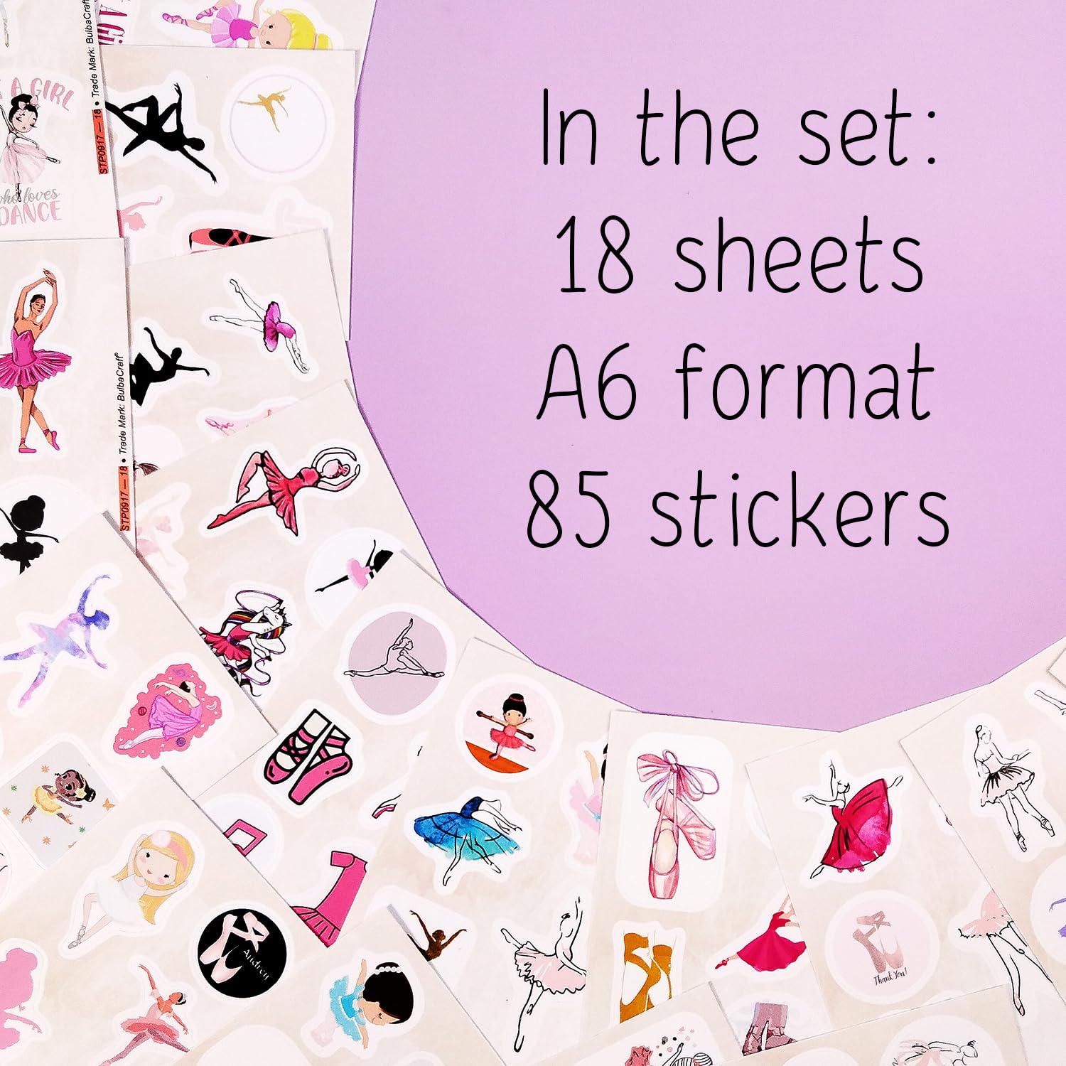 Ballet Stickers For Girls   Ballerina Laptop Stickers, Ballet Gifts, Ballerina Gifts For Girls   Ballerina Party Favors, Birthda