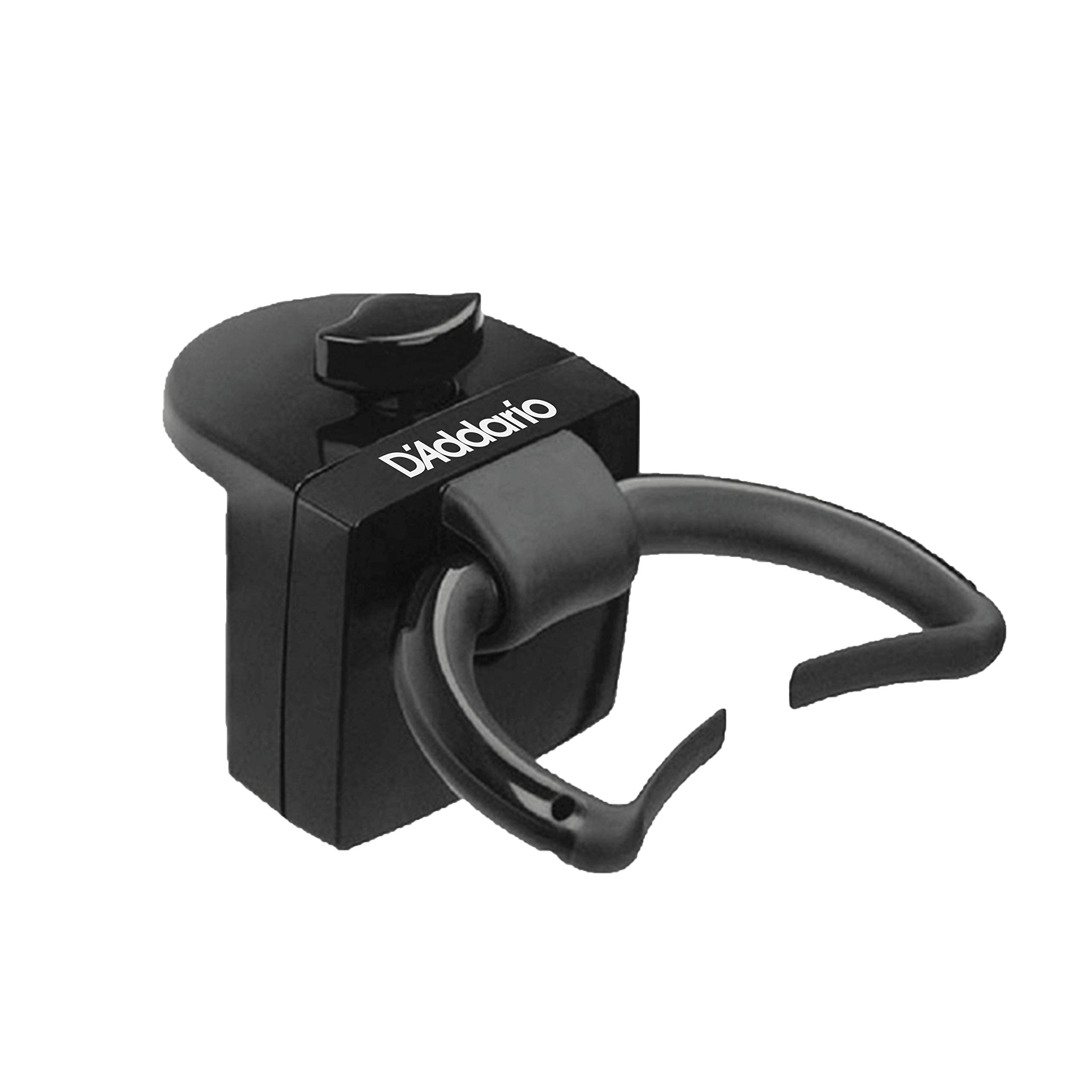 DAddario Accessories Guitar Dock - Adjustable Clamp Guitar Neck Rest - Fits to Any Flat Surface with Edge - Rotates for Multipl