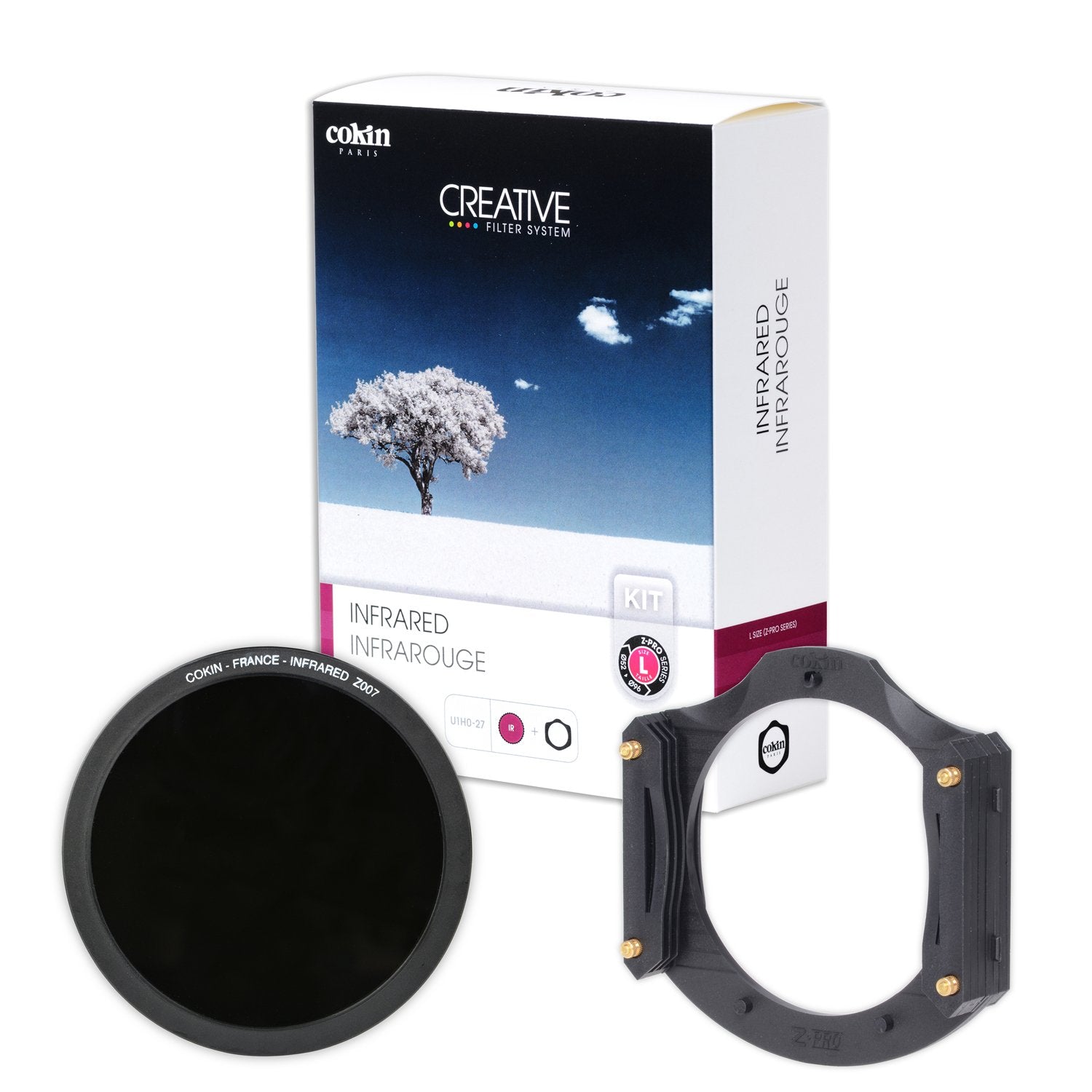 Cokin Square Filter Infrared Creative Kit   Includes L (Z) Series Filter Holder, Infrared 720 89B (Z007)