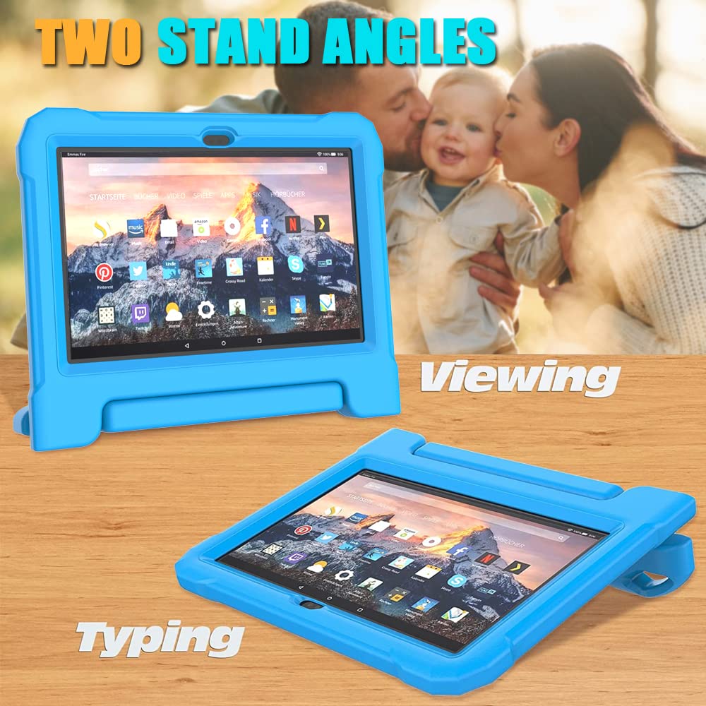 Fire Hd 10 & Fire Hd 10 Plus Tablet Case For Kids (13Th/11Th Generation, 2023/2021 Release), Dj&Rppq Lightweight Shockproof Case