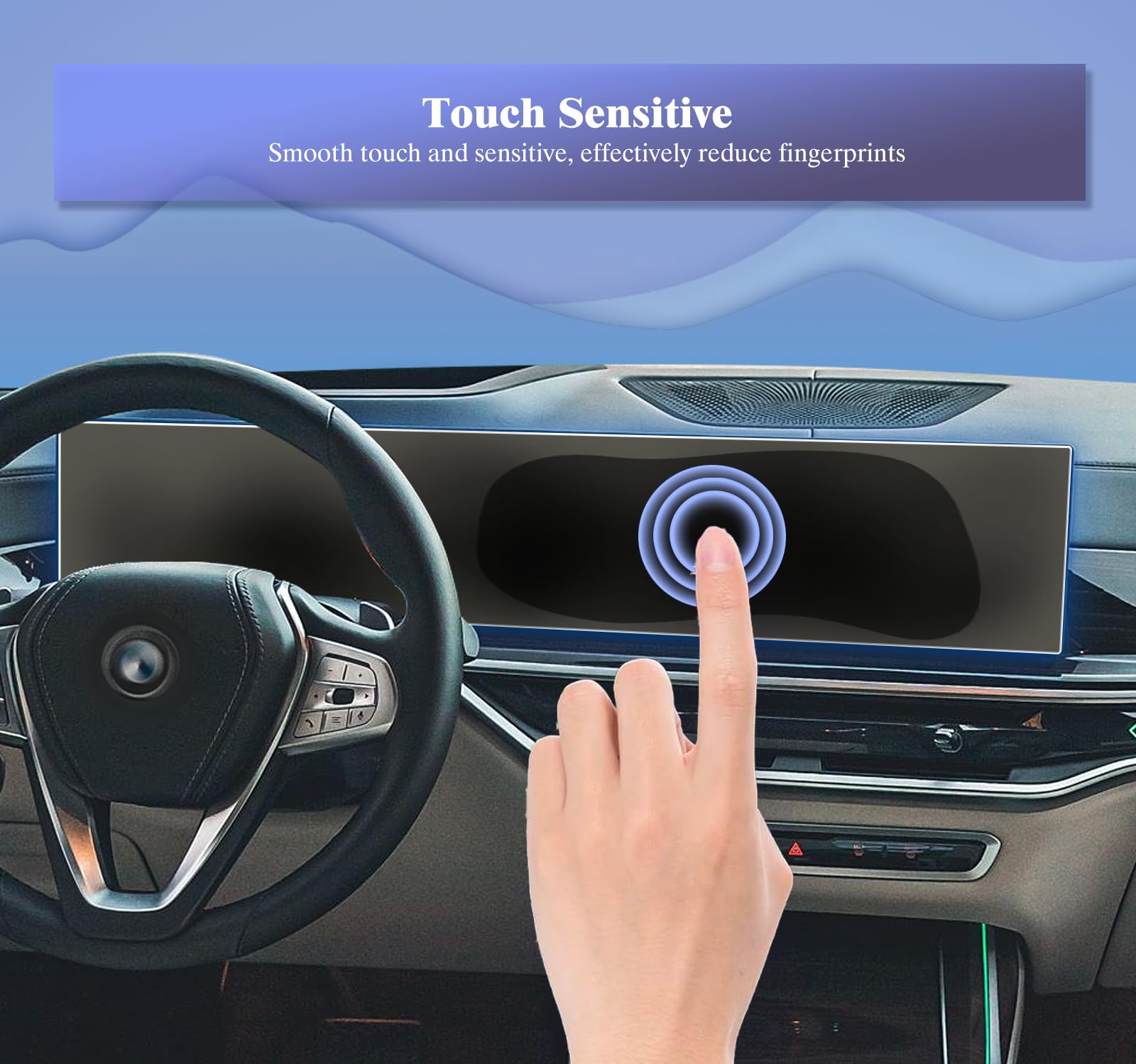 Ufgdsha 2Pcs Matte 2024 2025 Bmw X5 X3 Screen Protector For 2024 X7 Accessories 2025 Bmw X7 2024 Ix I4 X7 X5 X6/2023 X7 I4 I7 Ix