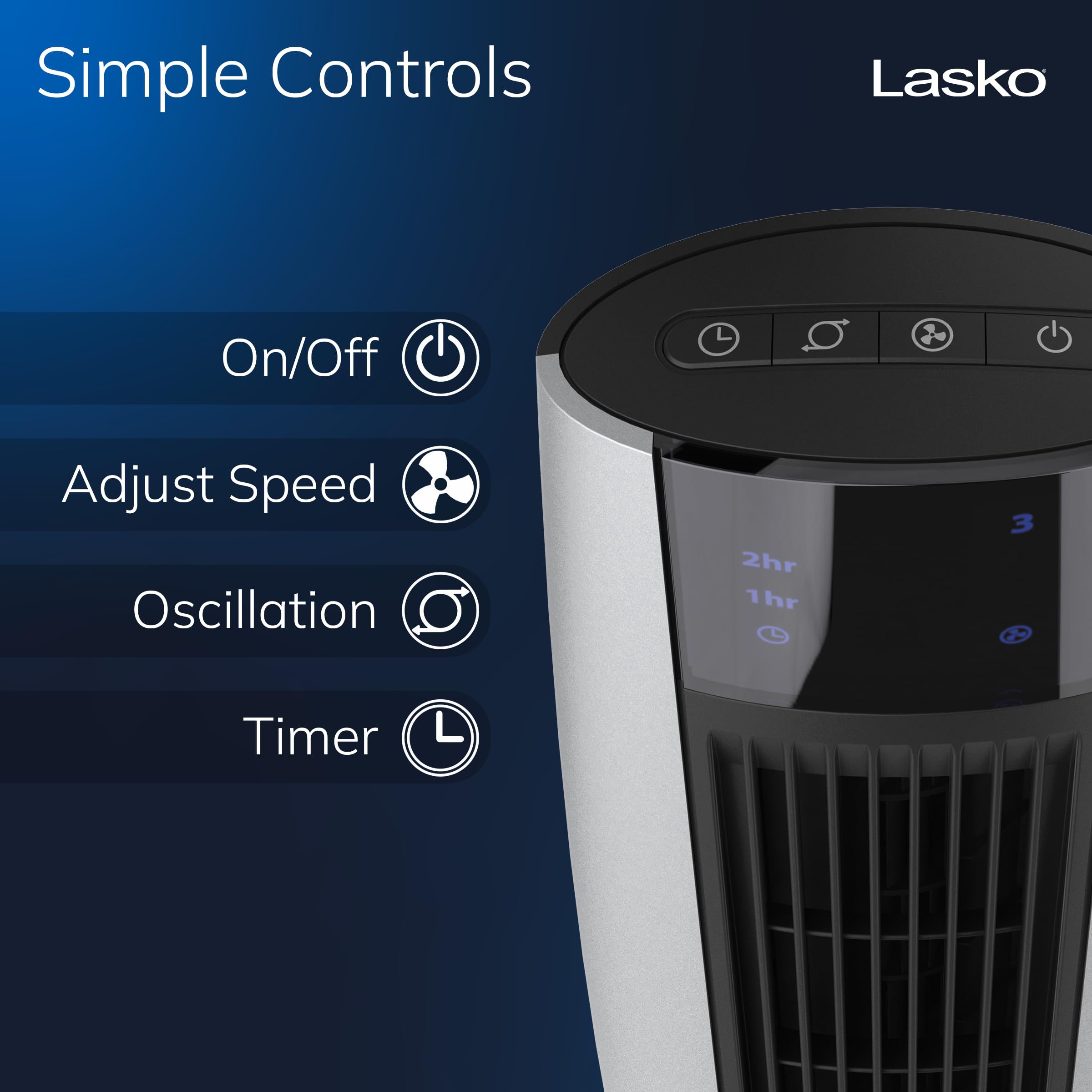 Lasko   2711 37 Tower Fan With Remote Control (457991)