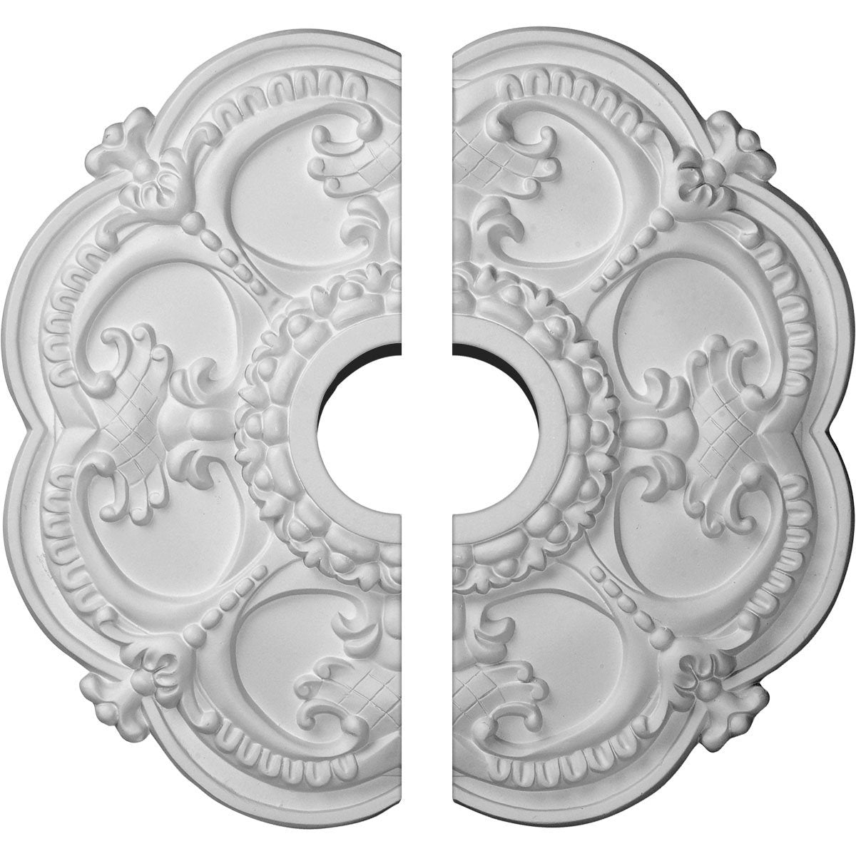 Ekena Millwork Cm17Ro2 Rotherham Ceiling Medallion, 18''Od X 3 1/2''Id X 1 1/2''P, Factory Primed