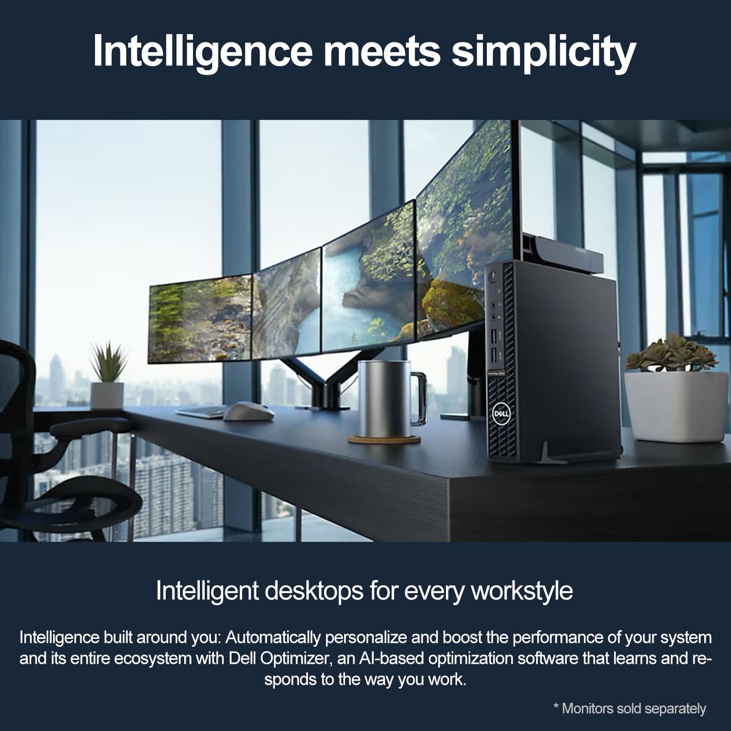 Dell Optiplex 3000 Series 3080 Micro Form Factor Desktop, Intel Core I5-10500T, 32Gb Ram, 1Tb Pcie Ssd, Wi-Fi 5, Bluetooth, Wire