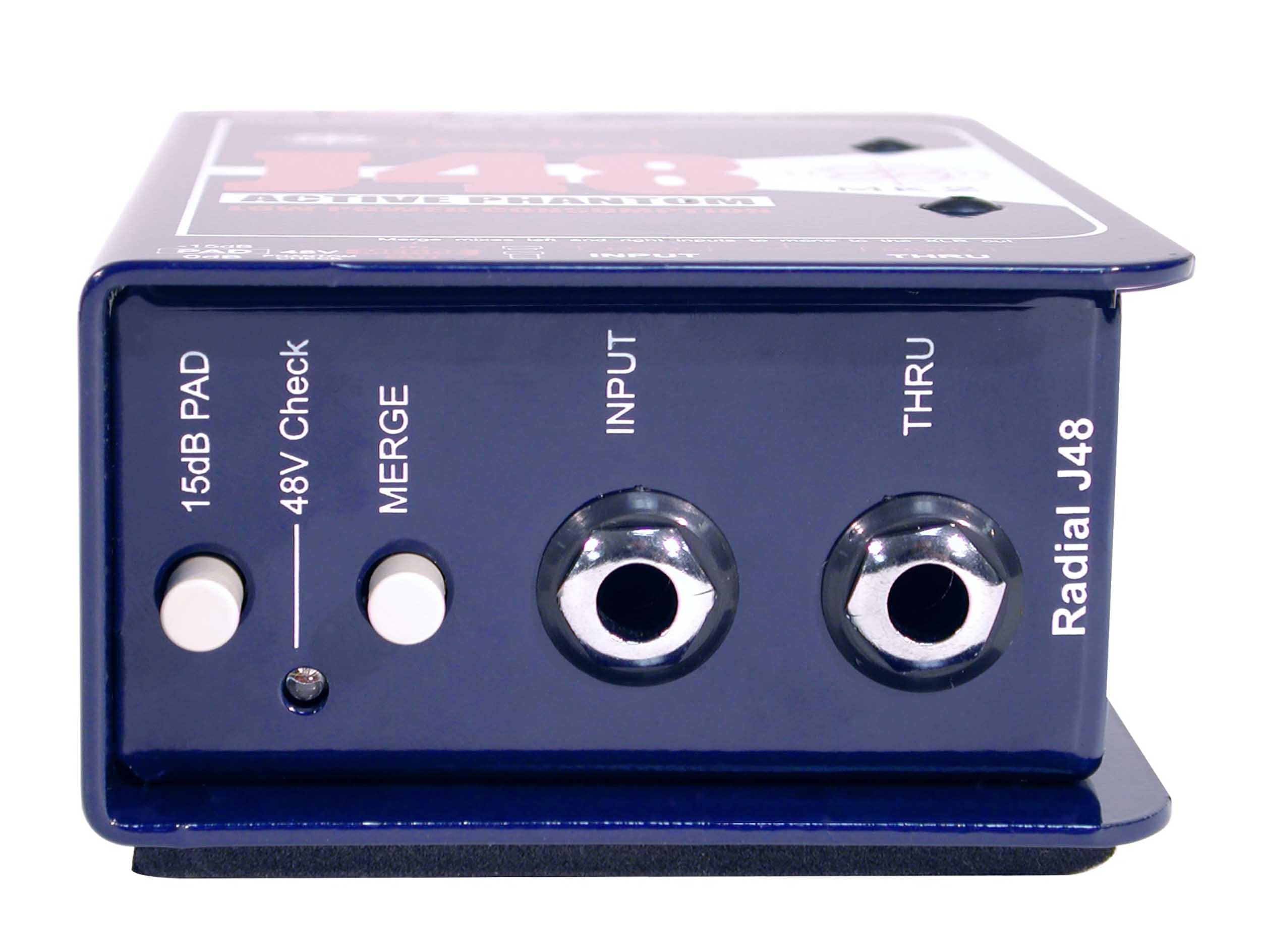 Radial J48 Mk2 48V Phantom Power Active Direct Box