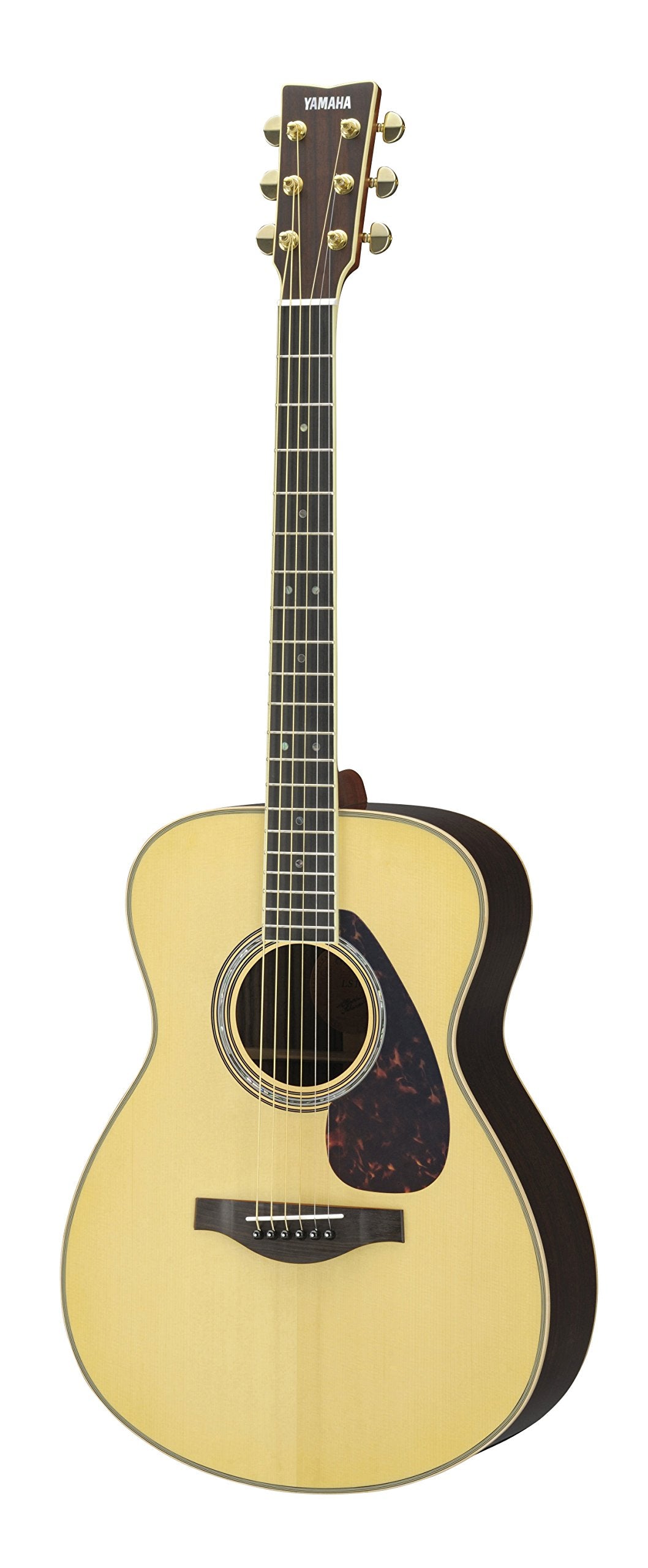 Yamaha L-Series LS16 Concert Size Acoustic-Electric Guitar with Gig Bag - Natural