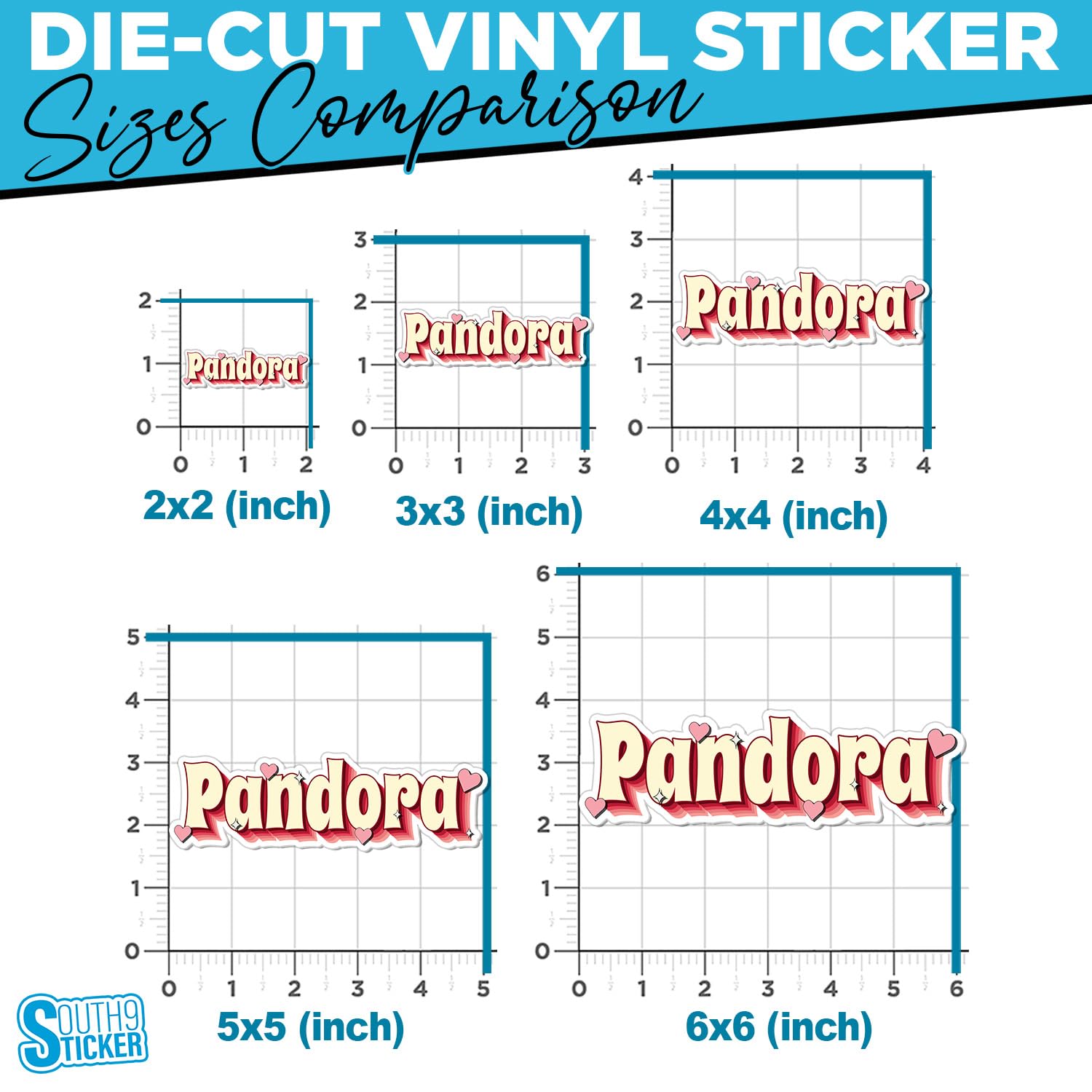 Custom Name Sticker, Personalized Sticker, Custom Sticker, Hippie Sticker, Retro Vintage Style Waterproof Die Cut Vinyl Stickers