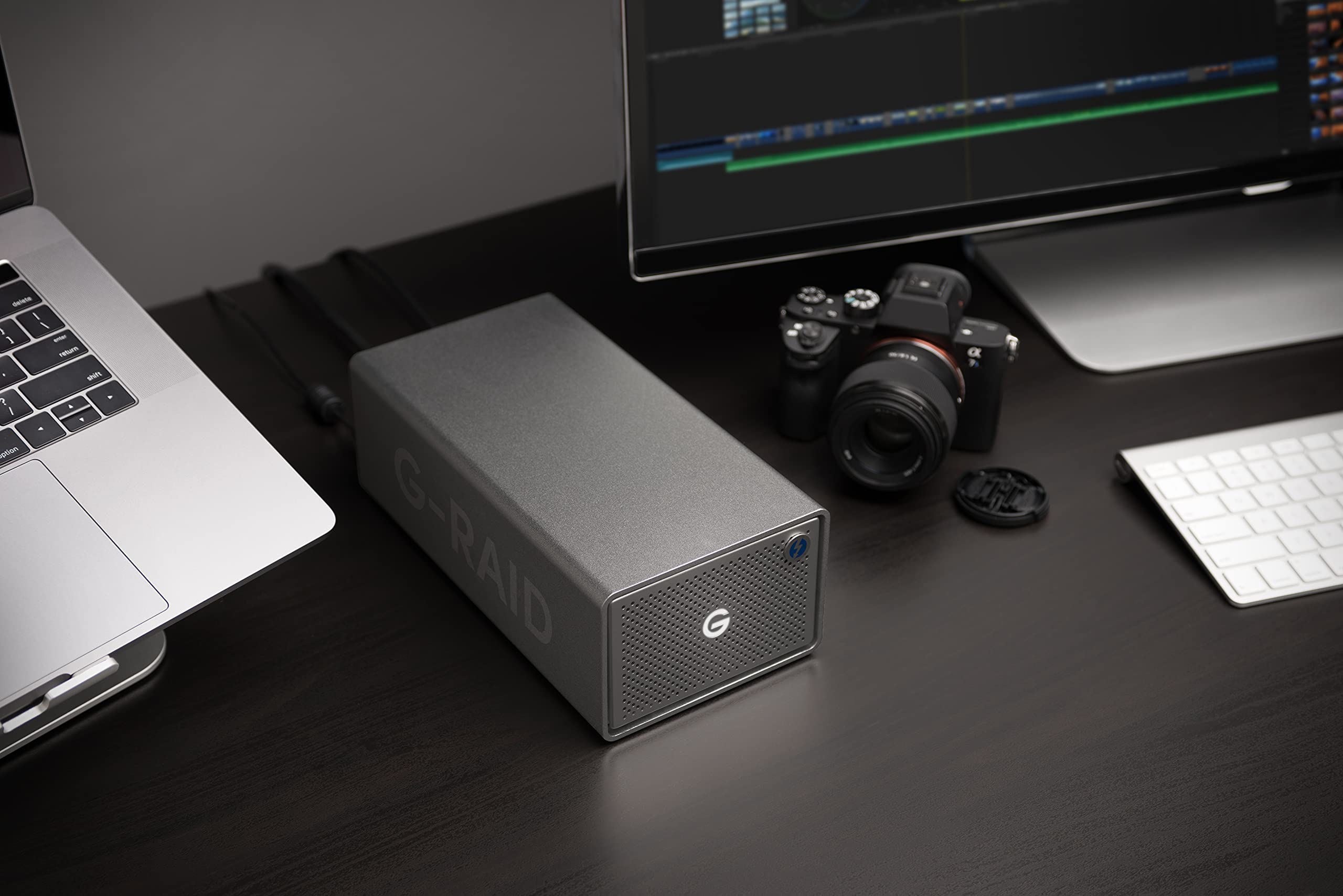 Sandisk Professional 8Tb G-Raid 2 - Enterprise-Class 2-Bay Desktop Drive, 7200Rpm Ultrastar Drive Inside, Thunderbolt 3, Usb-C,