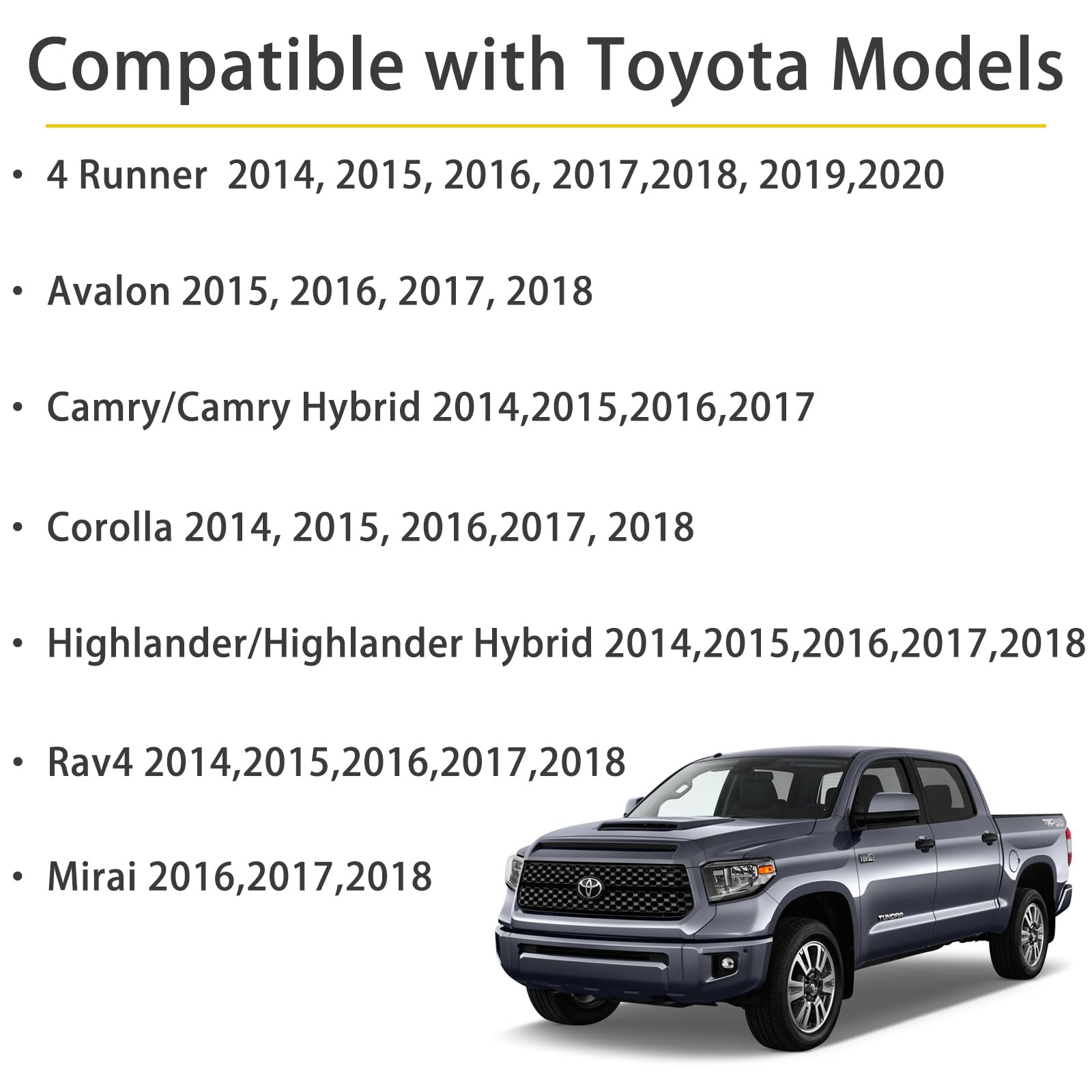 Navigation Sd Card Update Gps Map System Compatible With Toyota 4Runner Avalon Camry Corolla Highlander Prius Sequoia Sienna Tac