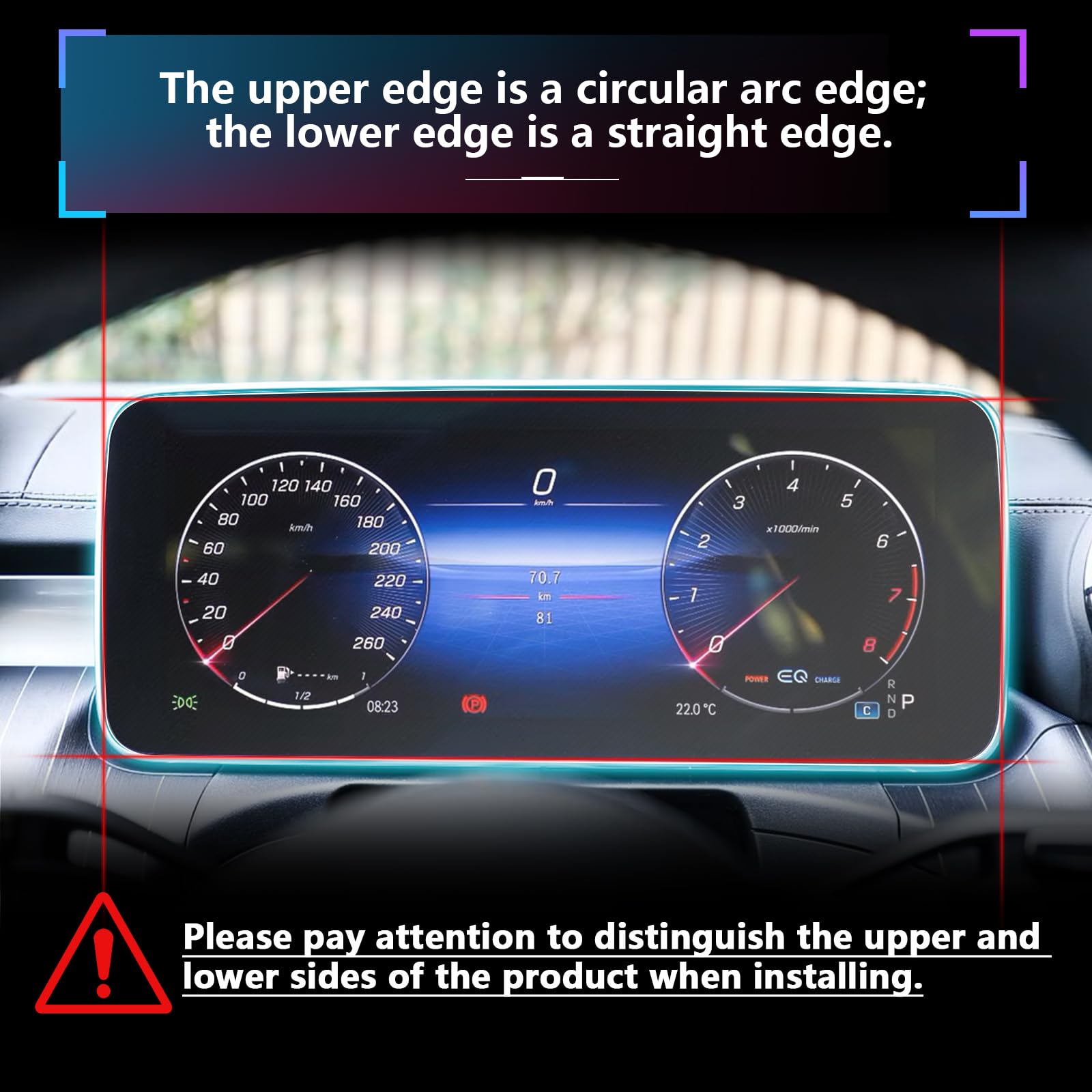 Sxcy Fit For 2022 2023 2024 Mercedes Benz C Class Glc Class C300 Screen Protector 2021 2023 2024 C Class C300 Accessories 2023 2