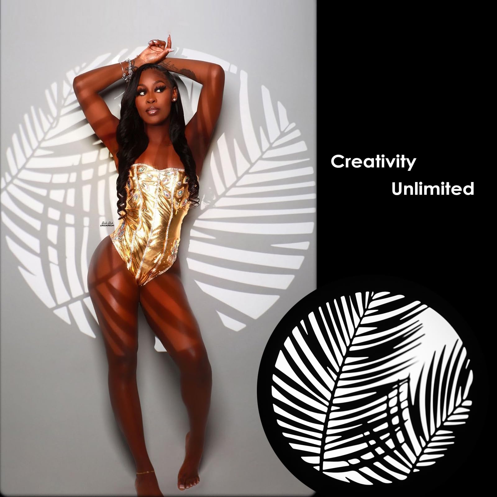 16Pcs Round Gobos Kit For Optical Snoot,66Mm/2.6In Metal Plate Patterns For Spotlight Attachment Compatible With Godox Bfp/Ot1/O