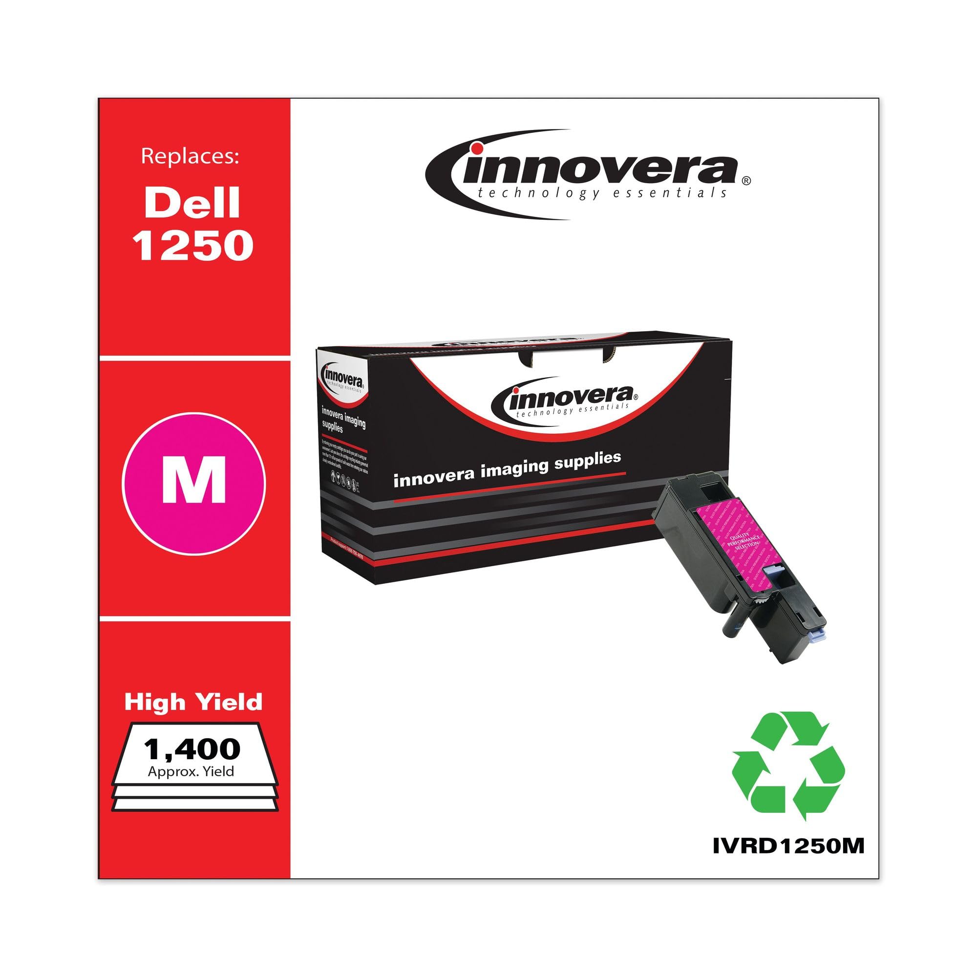 Innovera Remanufactured Magenta High Yield Toner, Replacement For 331 0780, 1,400 Page Yield
