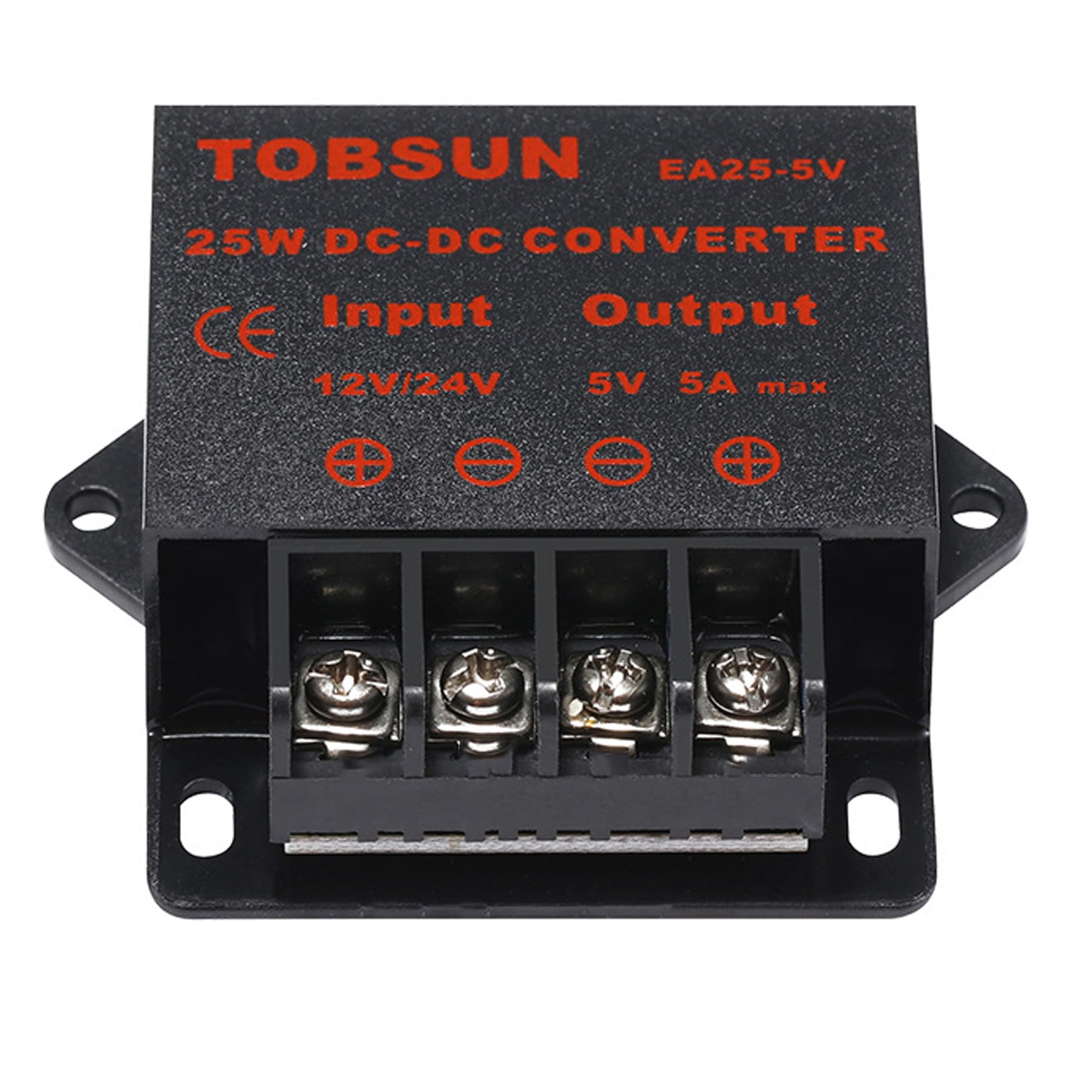 Mggi Dc/Dc 12V 24V To 5V 5A 25W Voltage Reducer Converter Regulator, Step Down Converter Regulator Dc To Dc Waterproof Power Sup