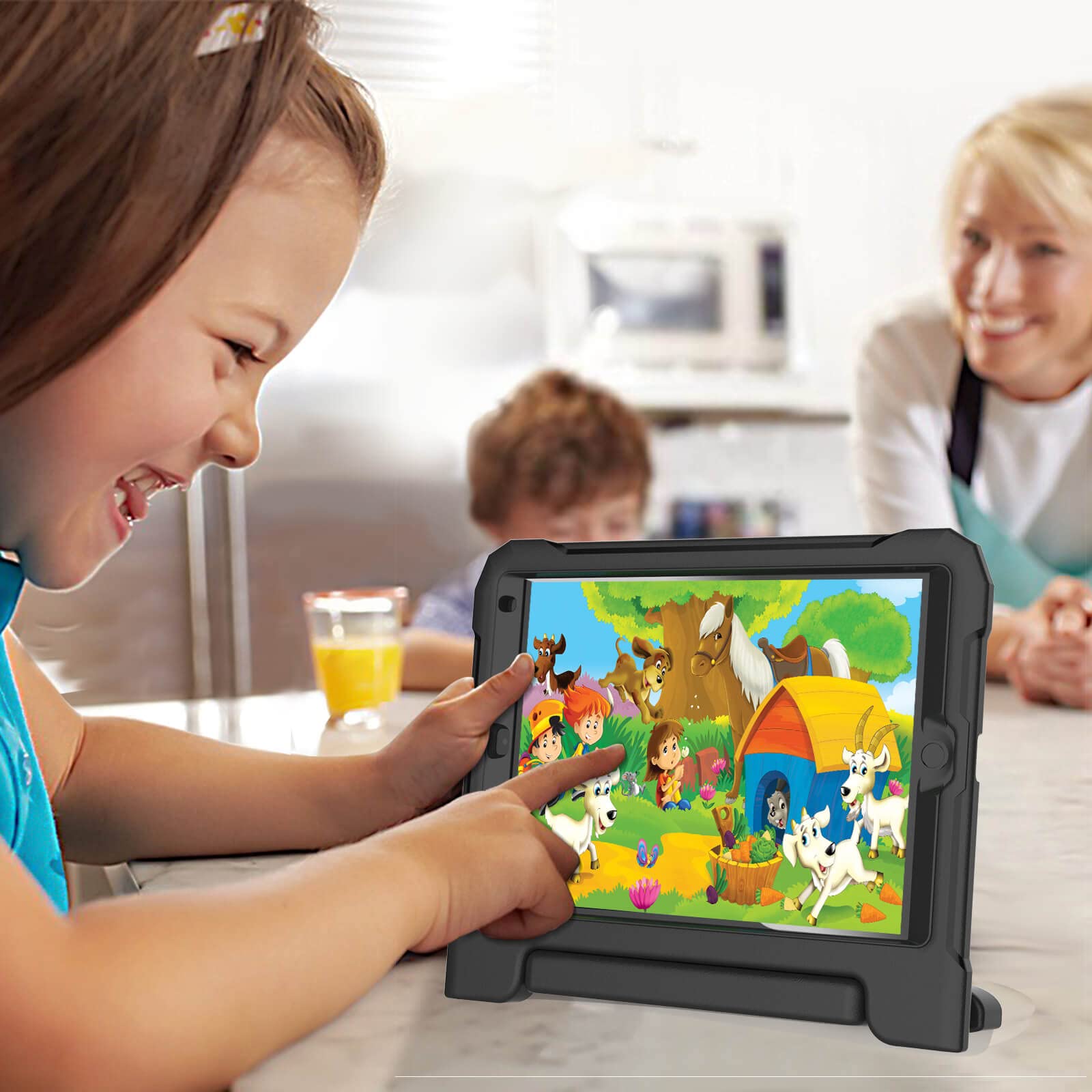 Moxotek Kids Case For Ipad 9Th/8Th/7Th Generation 10.2 Inch 2021/2020/2019, Case For Ipad Air 3Rd Gen/Pro 10.5 Inch, Durable Sho