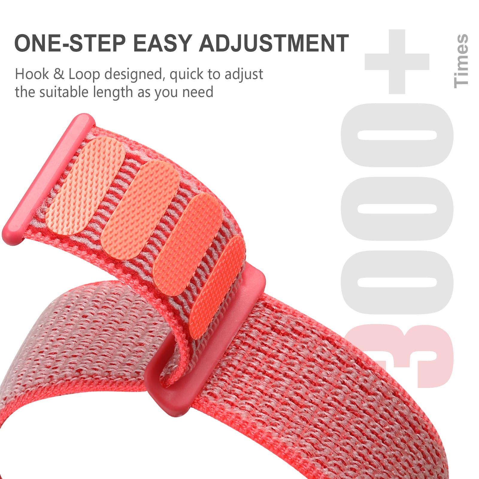 Sport Loop Compatible With Apple Watch Band Series 10 9 8 7 6 5 4 3 Se Ultra 2 1 Iwatch Bands For Women Men, Soft Nylon Strap Wr