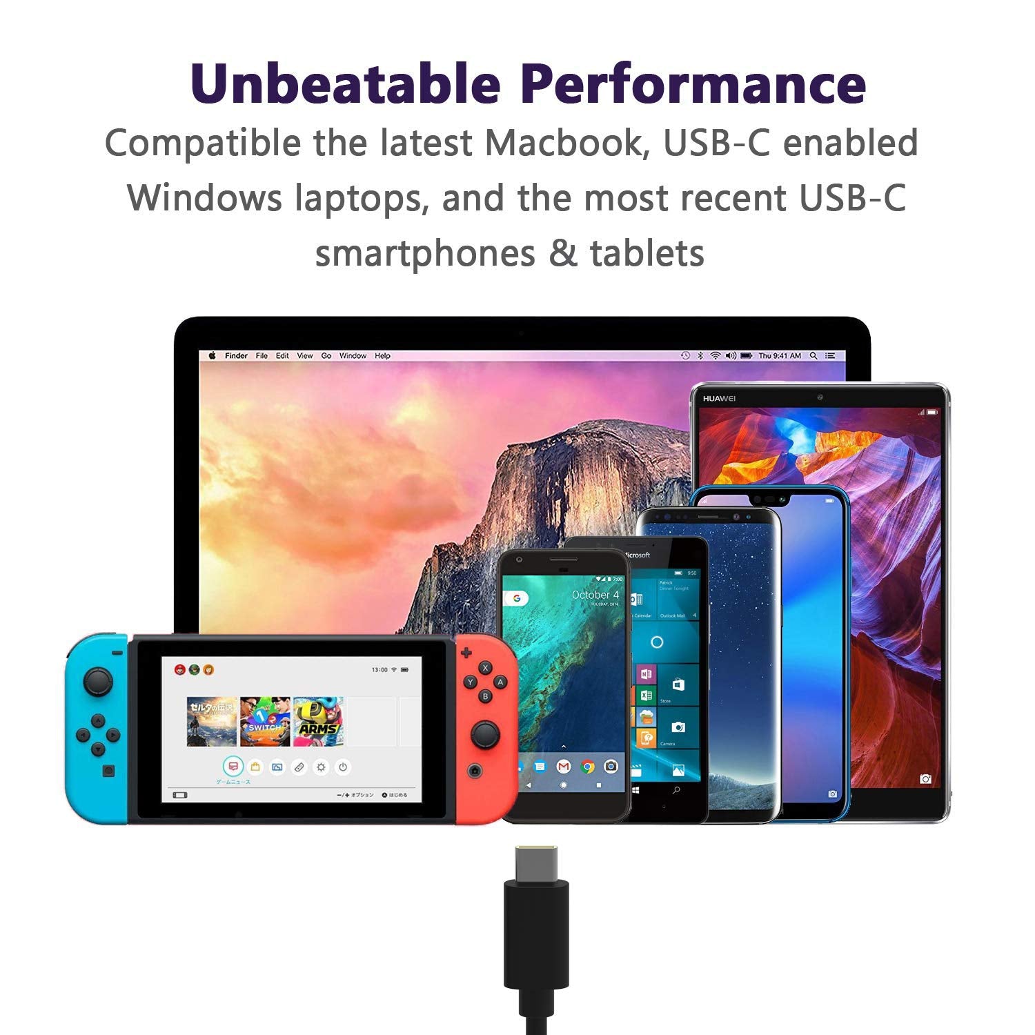 Samsung Laptop Charger, Usb C Laptop Charger 65W For Chromebook 4 4+ Galaxy Book Pro 360 Notebook 7 9 Pro Galaxy Tab, Xe521Qab X