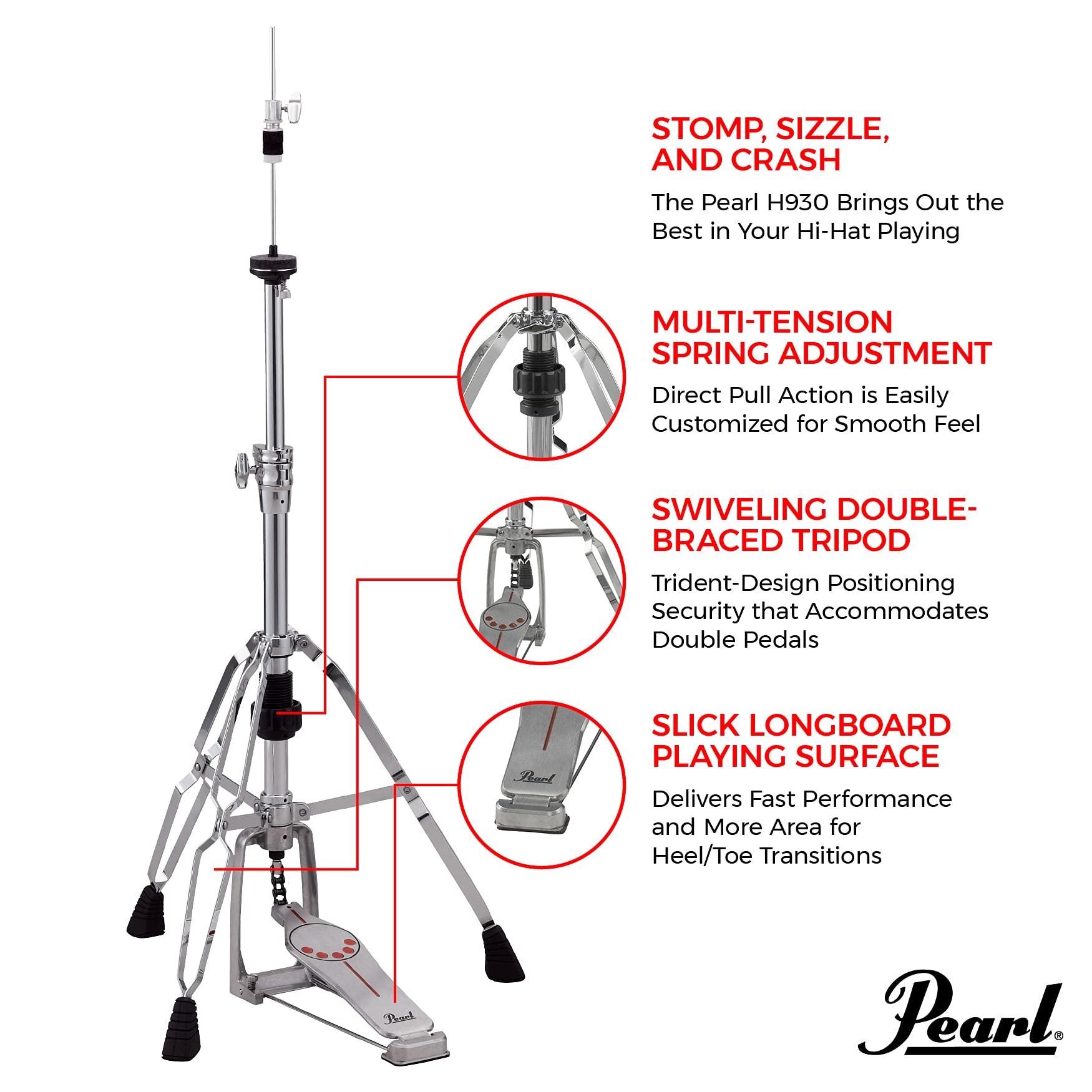Pearl H 930 Hi Hat Stand