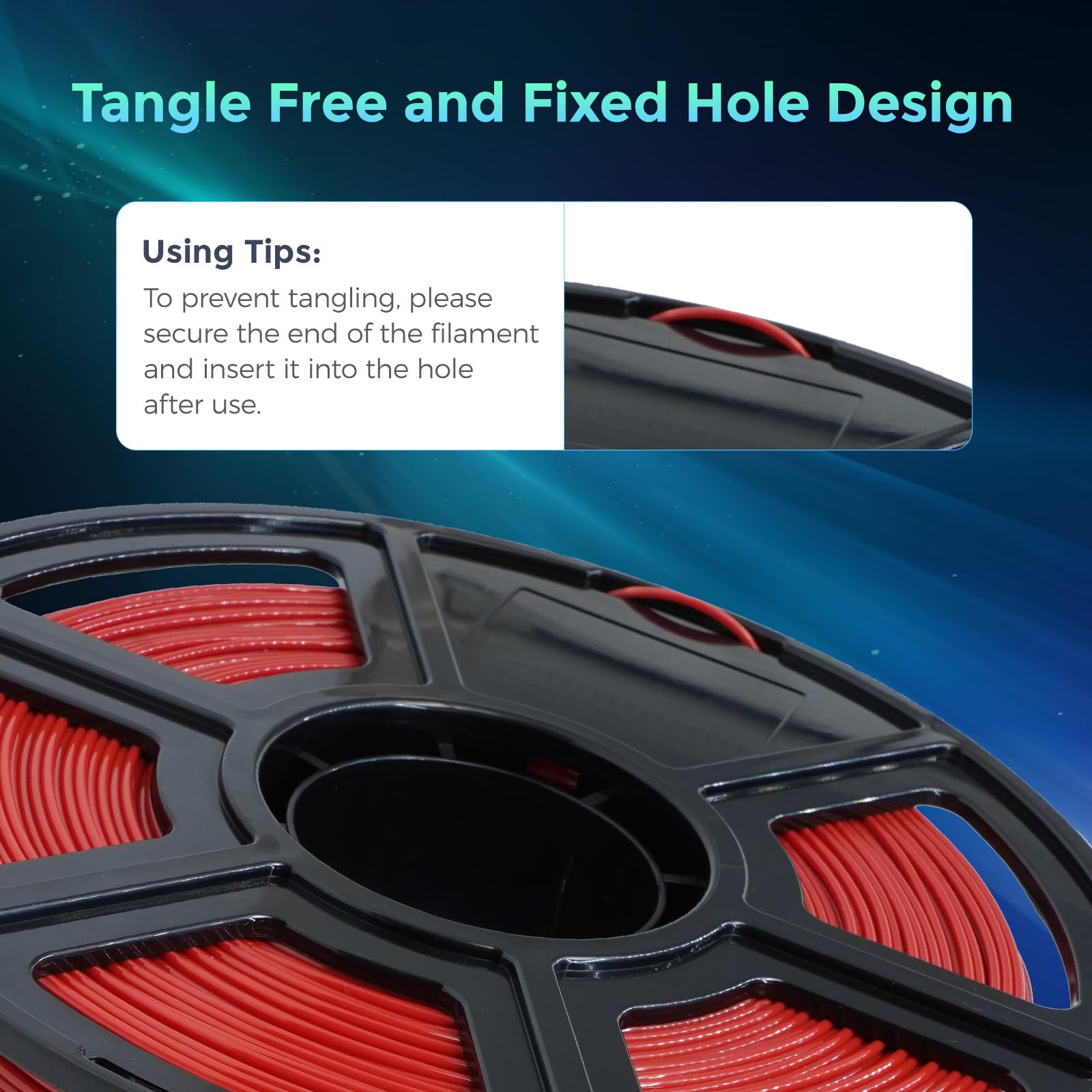 Flashforge Pla Flexible 1.75 Mm, 4X Longer Stretch 3D Printer Filament 1Kg (2.2Lbs) Spool   Dimensional Accuracy +/  0.02 Mm, Id