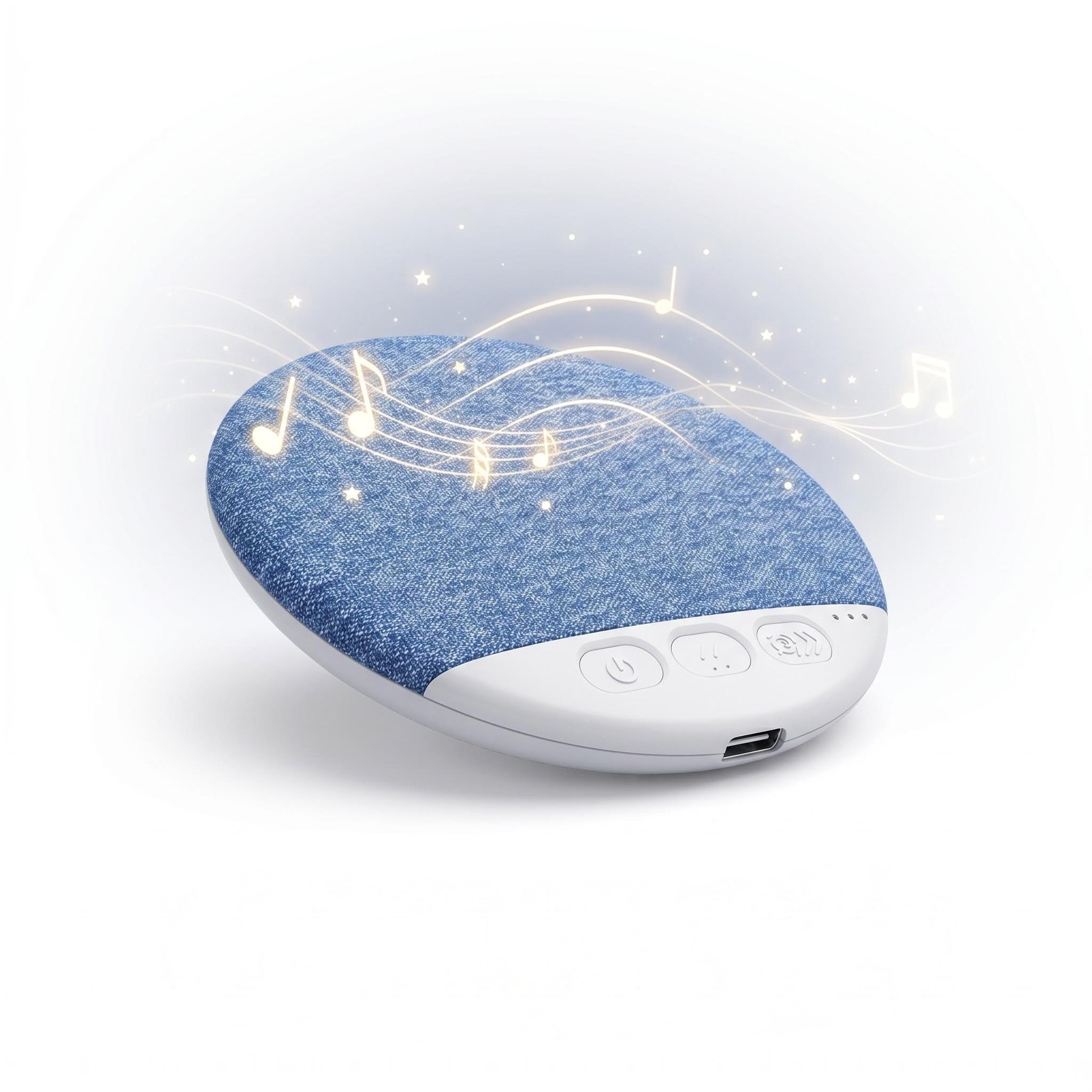 Dreamwave Pro Dream Pillow Speaker, UltraThin Bluetooth Speaker for Side Sleeper, Wireless Under Pillow Speaker for Sleeping