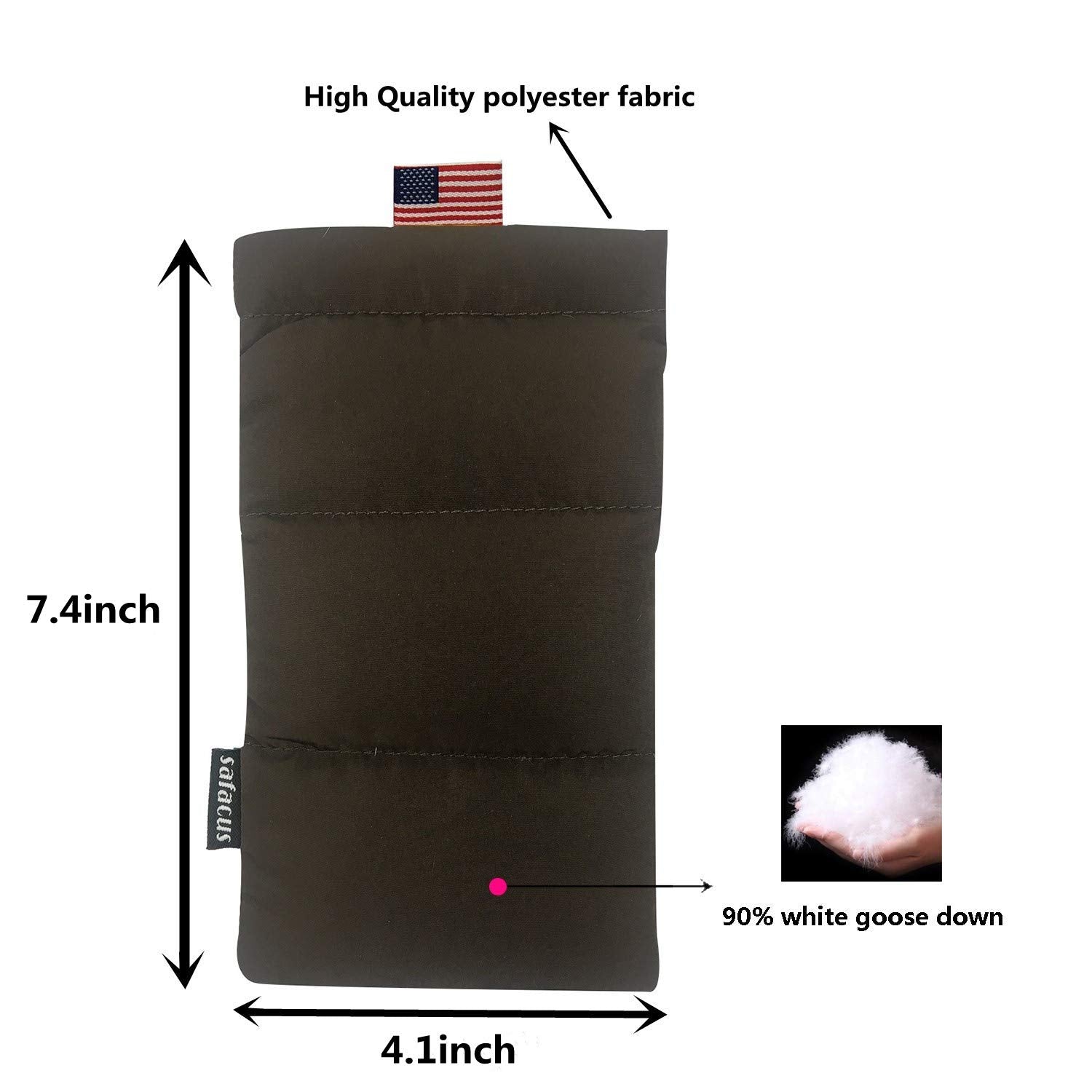 Safacus Thermal Phone Case For Iphone 11 Pro Max Xs Max Xr X 8 7 6S Plus Se,Samsung Galaxy Smart Phone Pouch Cellphone Case Cove