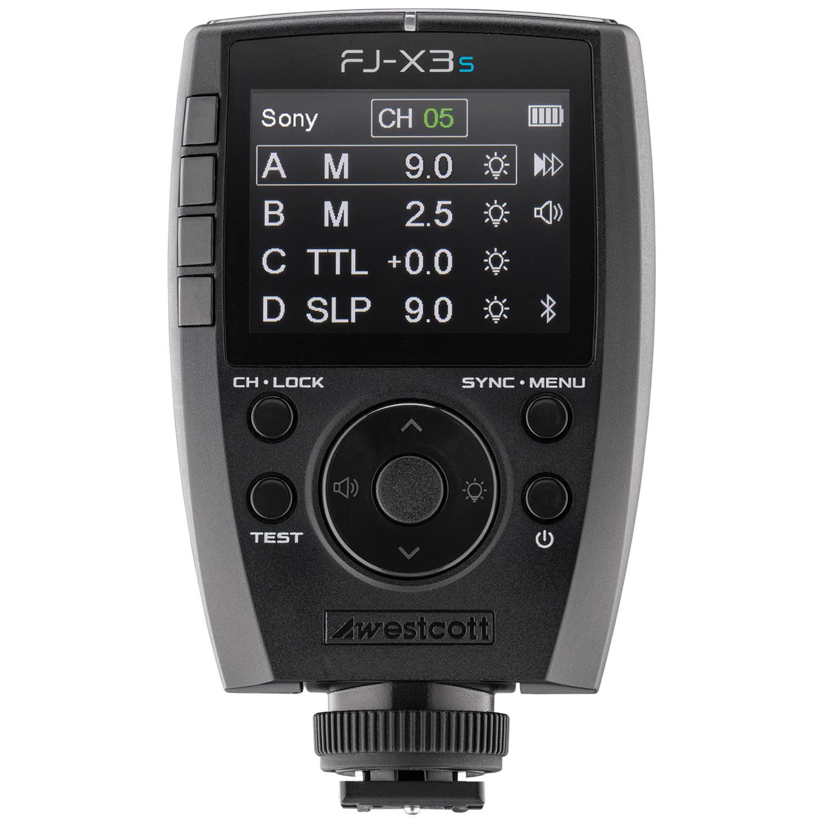 Westcott FJ-X3 S Wireless Flash Trigger Compatible with Sony (Dedicated Hot Shoe Mount) for FJ Wireless System Control