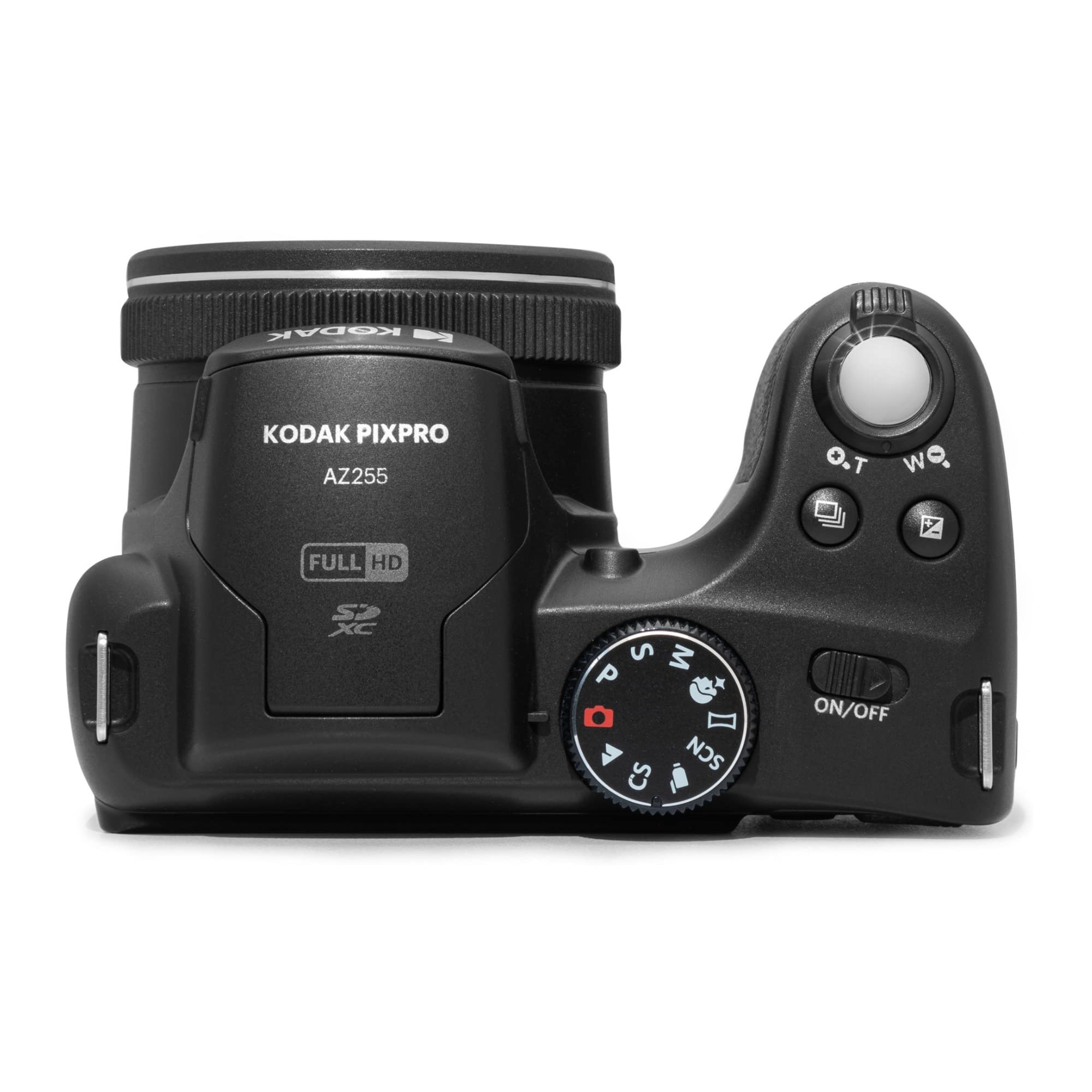 KODAK PIXPRO AZ255-BK 16MP Digital Camera, 25X Zoom, 24mm Wide Angle, 1080P HD Video, 3 LCD, Black - Perfect