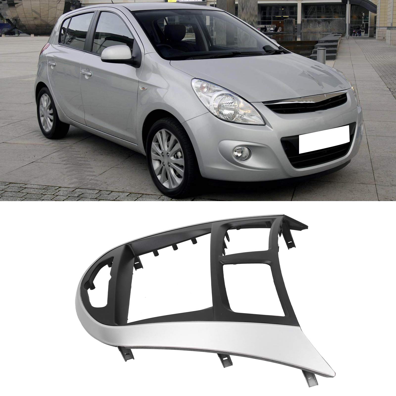 Radio Dash Kit For Hyundai Accent Car Dvd Frame Radio Uniersal 2 Din Pst Thick Fascia Car Fascia Dash Mount Dvd Navigation Dash Kit For For Audio Mount For Hyundai I25/Solaris/Accent 2010 2014