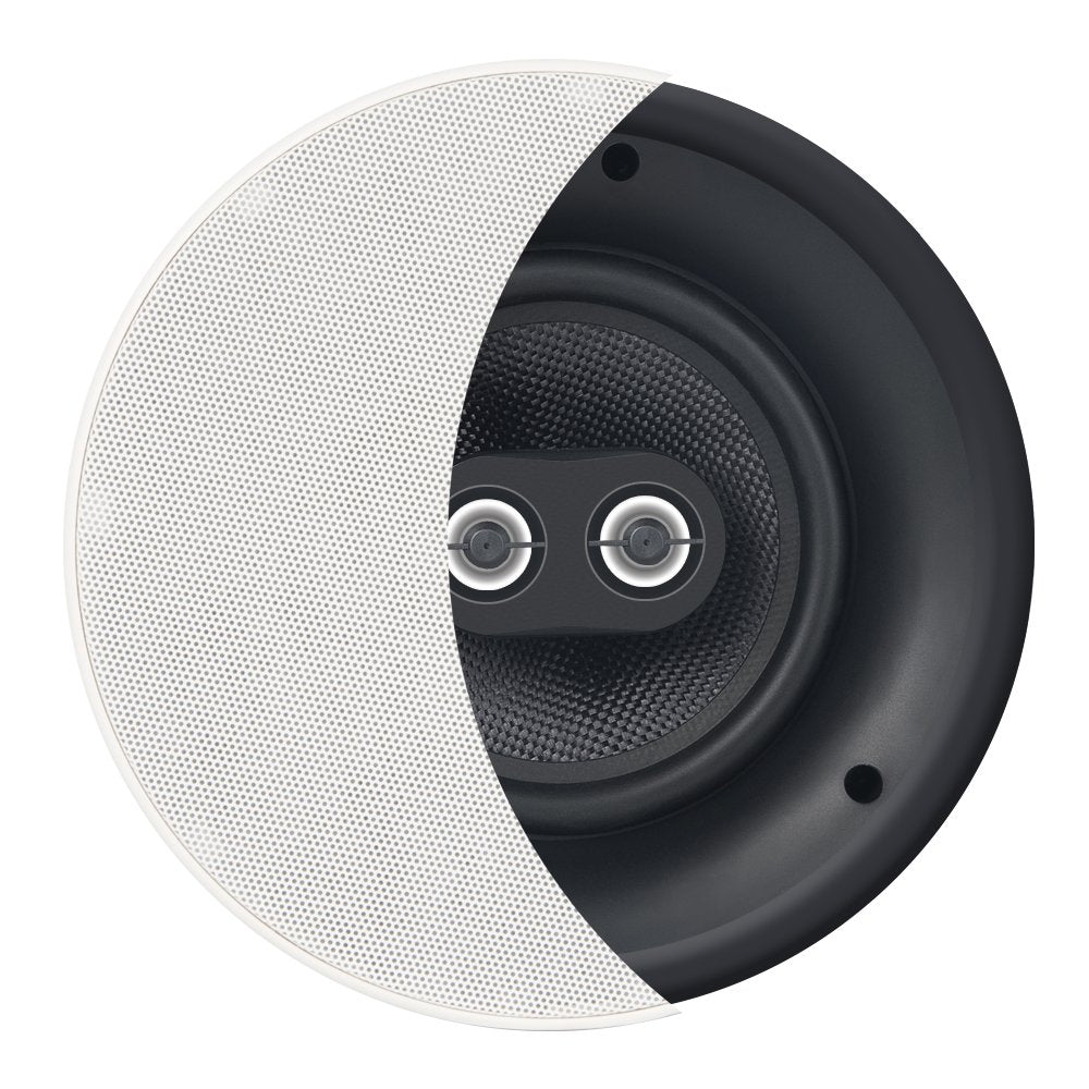OSD 8� Trimless in Ceiling Speaker   DVC Dual Dome Tweeters Stereo � ACE840TT