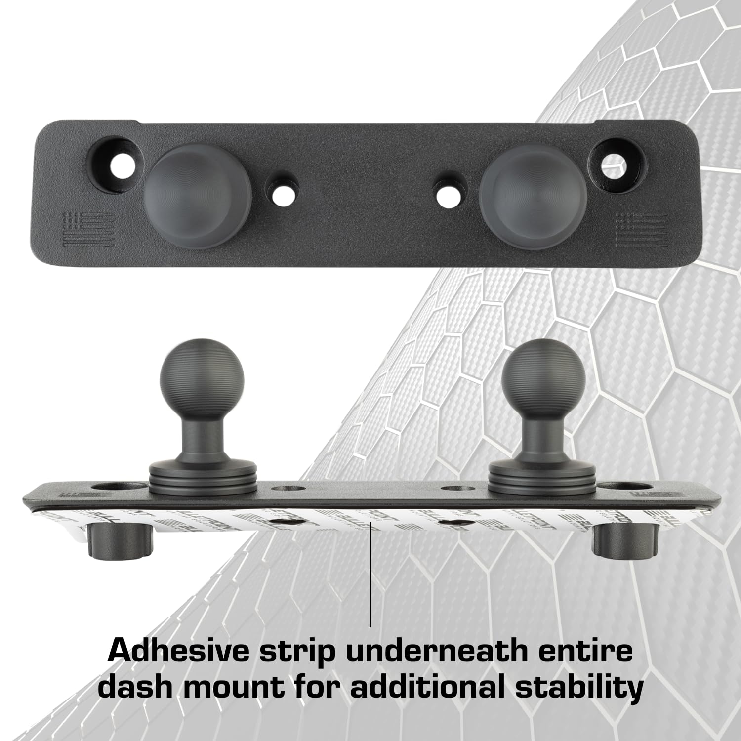 Bulletpoint Dash Mount Cell Phone Holder Compatible With 2013-2018 Ram Truck & 2019+ Ram 1500 Classic 20Mm Ball Mount - Compatib