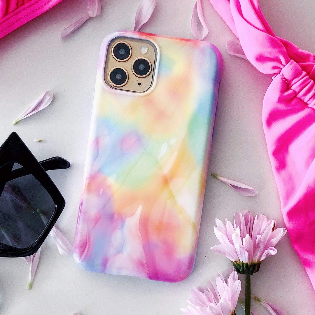 Velvet Caviar Phone Case iPhone 12 / 12 Pro 8ft Drop Tested Polycarbonate Pastel Tie Dye