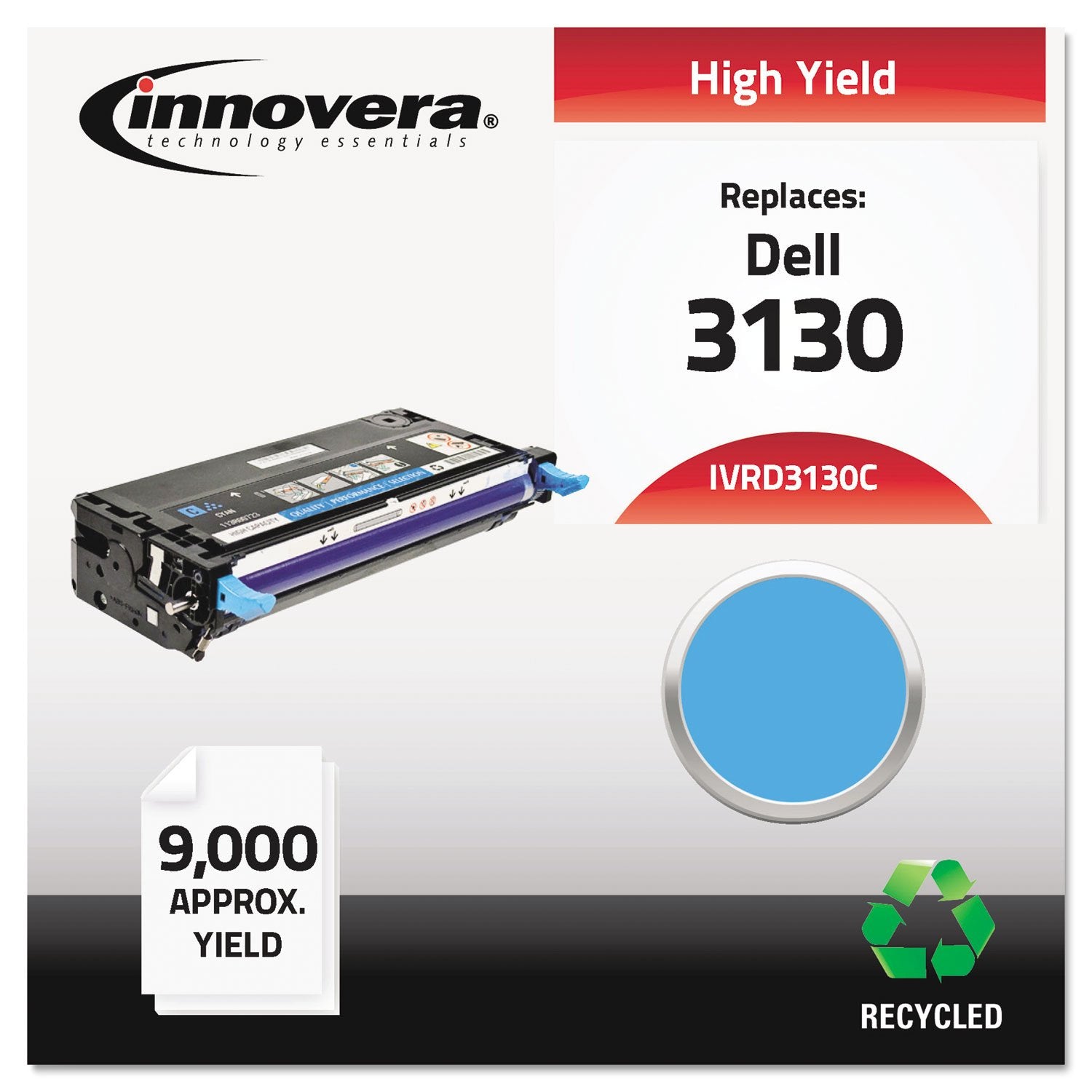 Innovera IVRD3130C - Remanufactured 330-1199 3130 High-Yield Toner