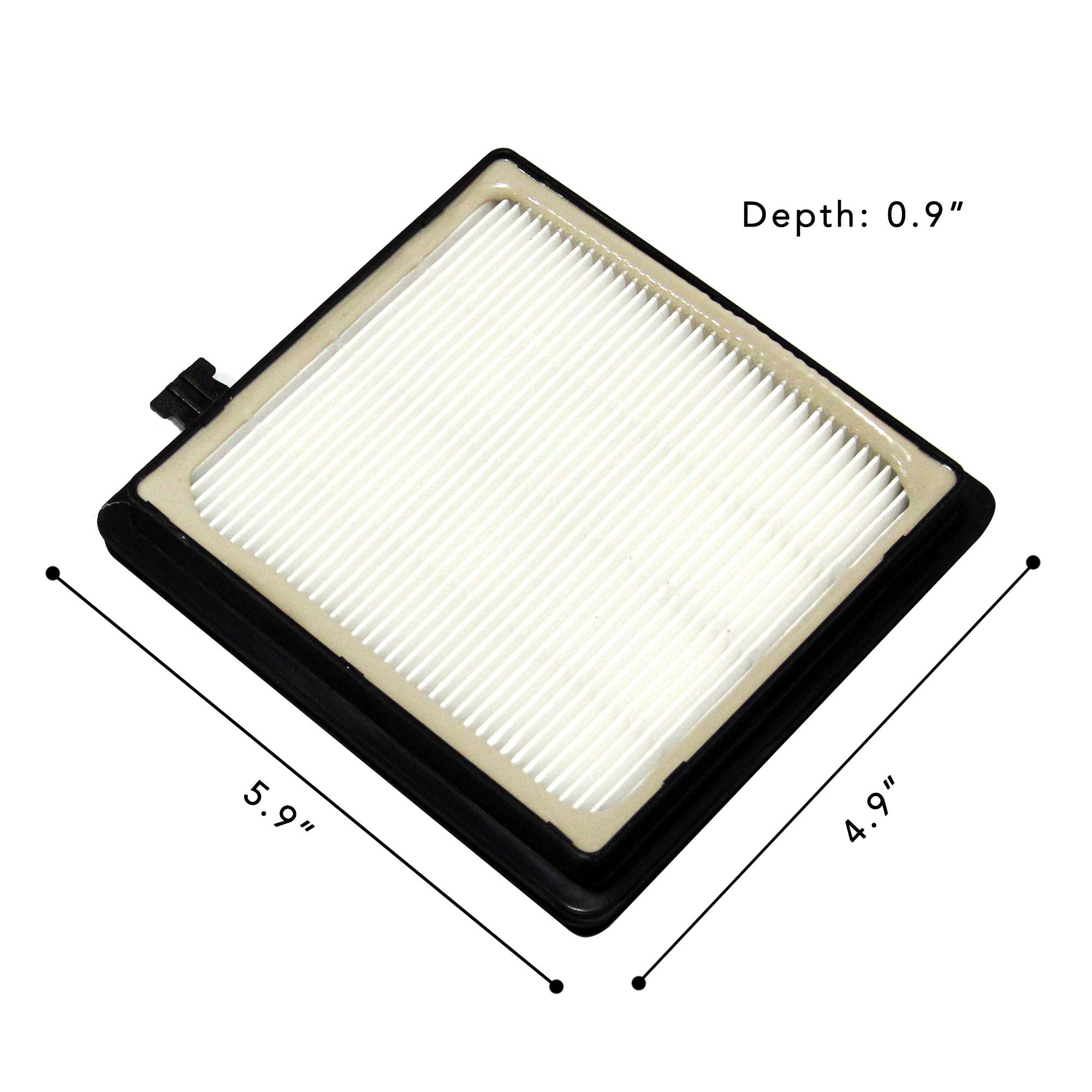 Maximalpower Replacement Filter F45 For Dirt Devil Ez Lite Sd40010 Canister Pet Sd40000   Replaces Part No. # 2Kq0107000 (2 Pack