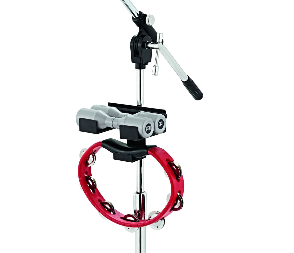 Meinl Percussion, Mini Rack For Tambourines And Shakers � Not Made In China � Clamps On Any Common Mic Or Percussion Stand, 2 Year Warranty (Mc Shta)