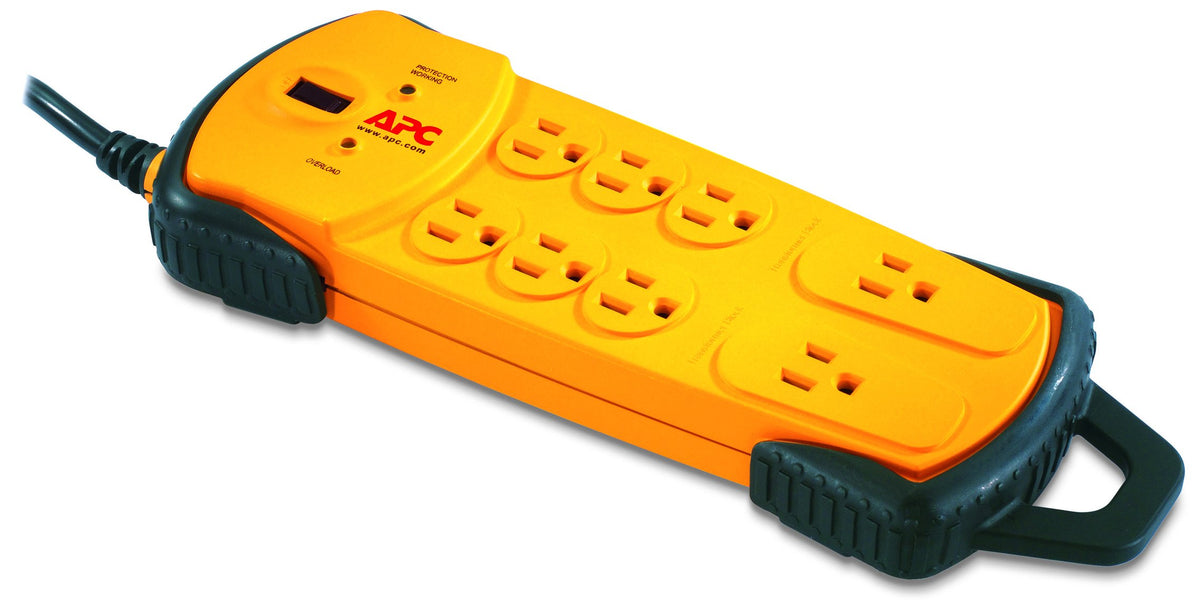 Apc 8 Outlet Surge Protector 800 Joules, Workshop Surgearrest (Pdiy8)