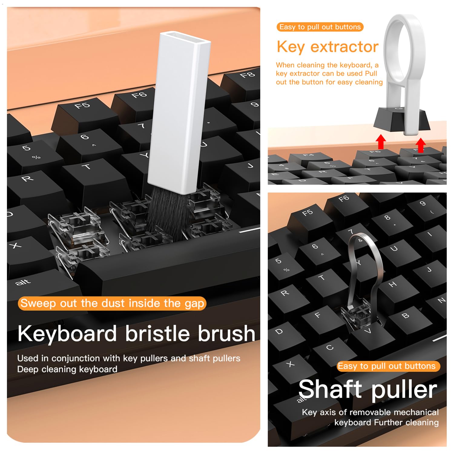 20 In 1 Multifunctional Cleaning Kit For Apple Airpods,Iphone,Pad Charging Port,Repair Cleaner Tool Kit For Camera Lens,Earbuds,