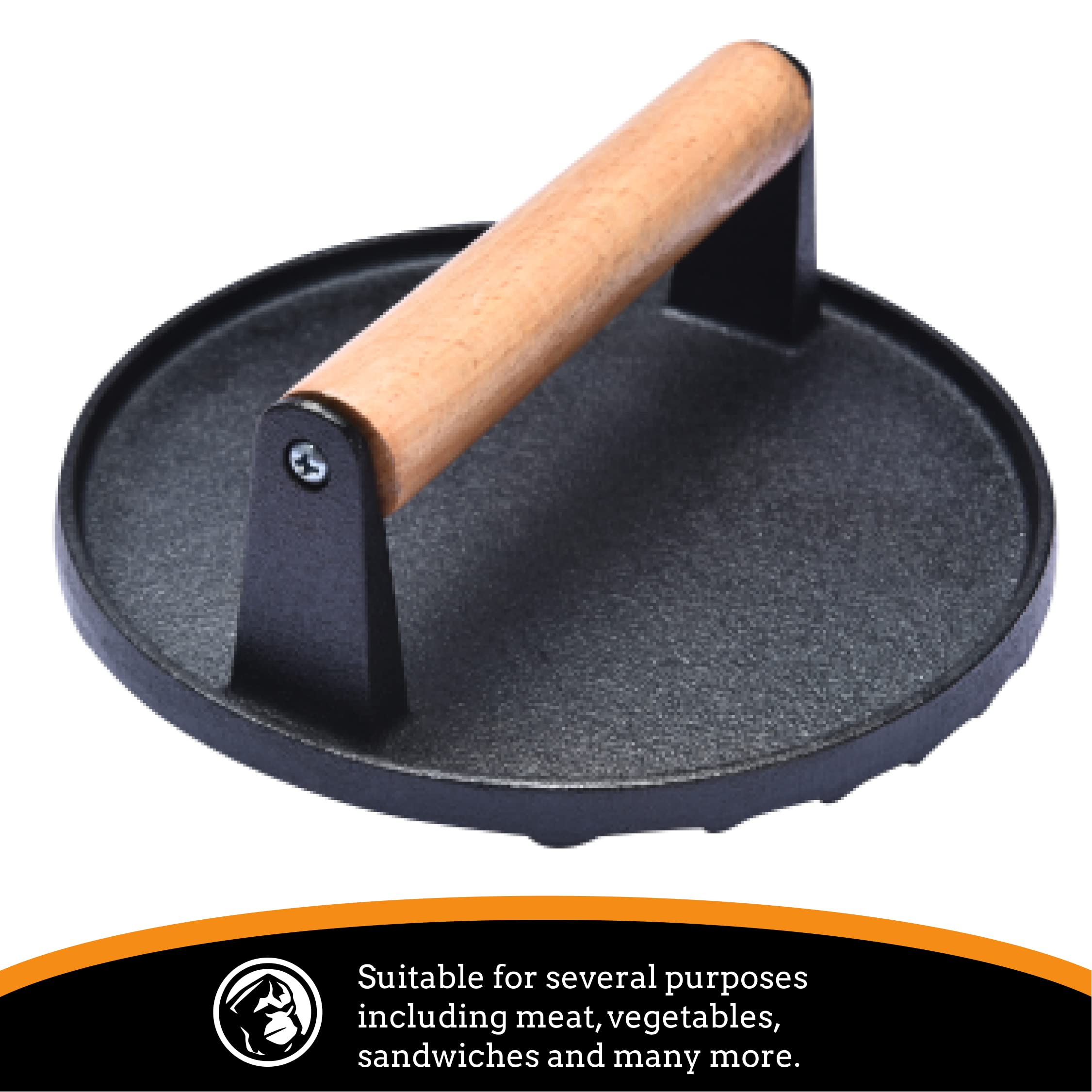 Mountain Grillers Burger Press Patty Maker   Non Stick Hamburger Mold Kit For Stuffed Burgers, Smash Burgers And Buns   Bonus 40