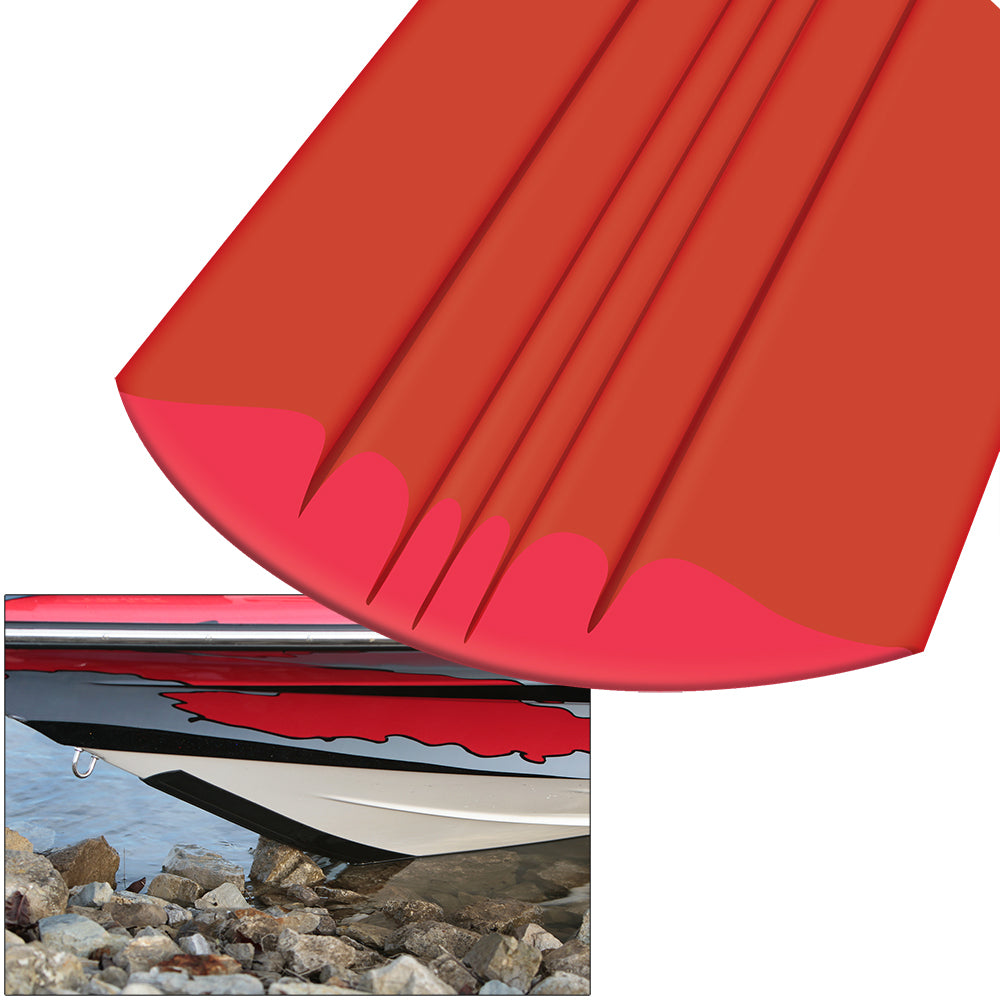 Megaware Keelguard&Reg; - 8&#39; - Red,WBAUVA001345626