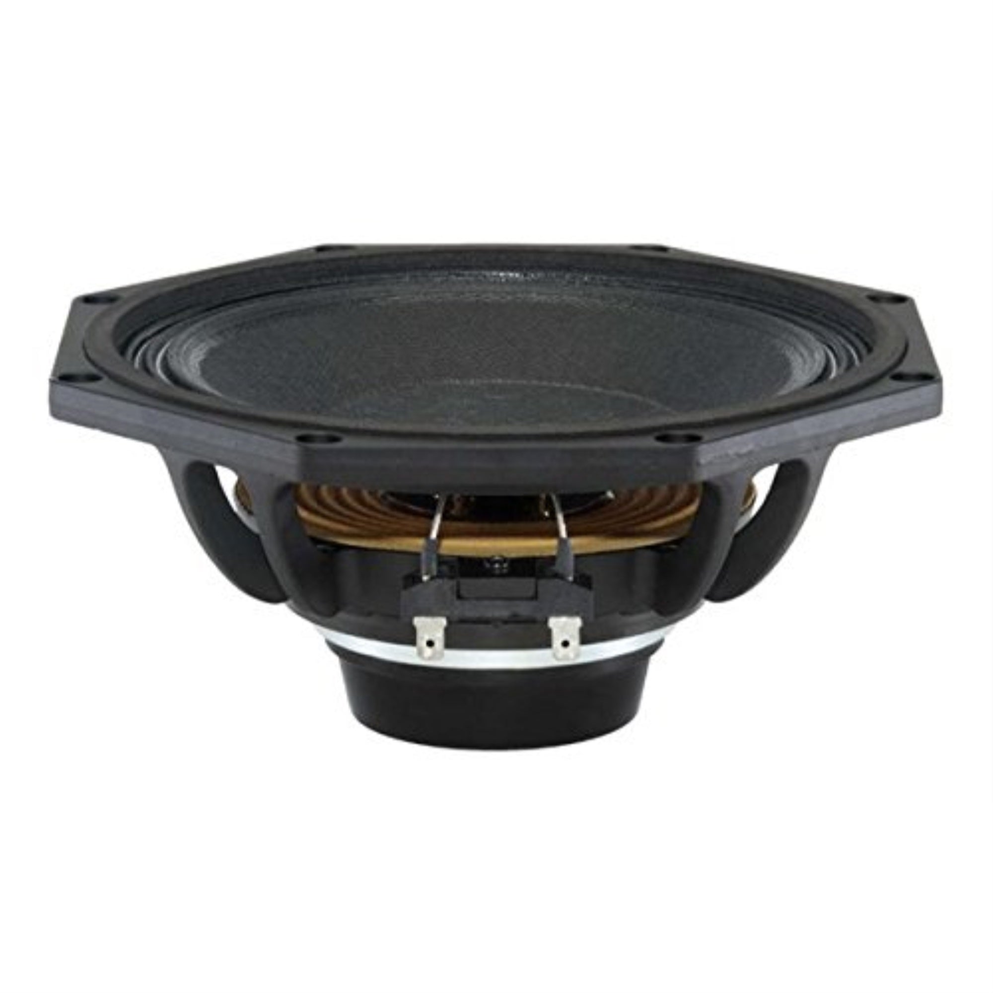 8.0-in Woofer with8 Ohms Impedance & 400 Watts Continuous Power Handling Capacity & Neodymium Ring Magnet