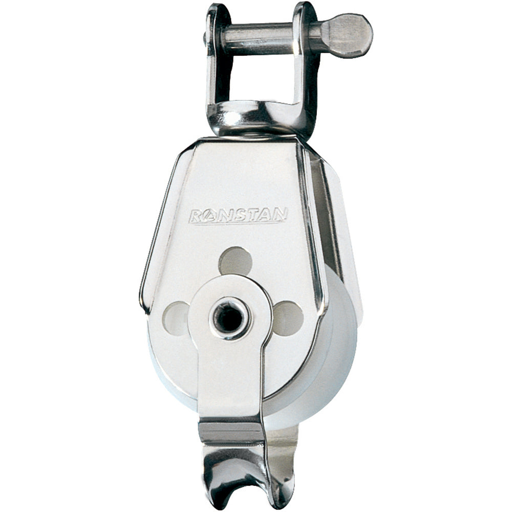 Ronstan Series 30 Utility Block - Single, Becket, Swivel Shackle Head,WBAUVB005MZ9S38