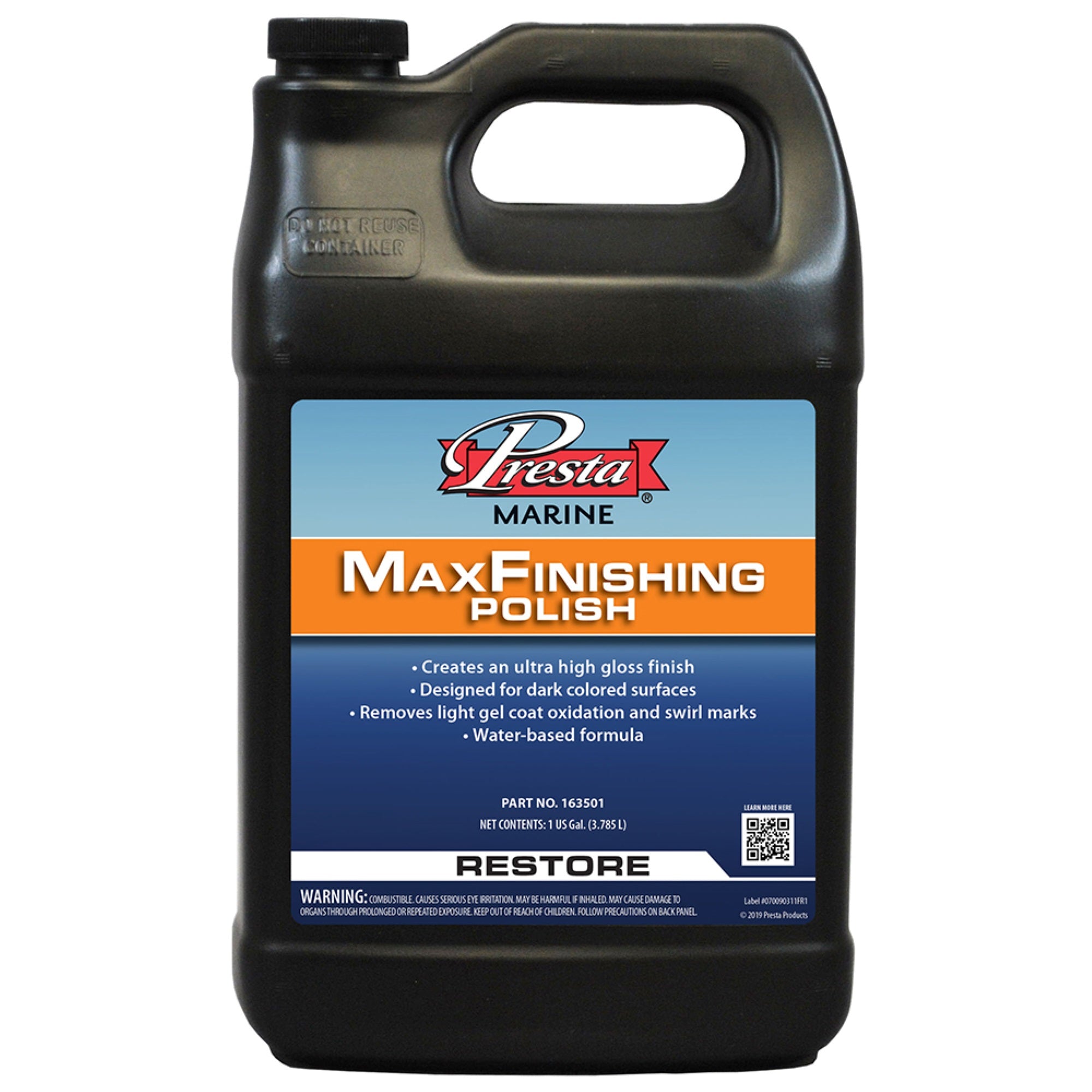 Presta Maxfinishing Polish - 1-Gallon,WBAUVB01EXNC7W8