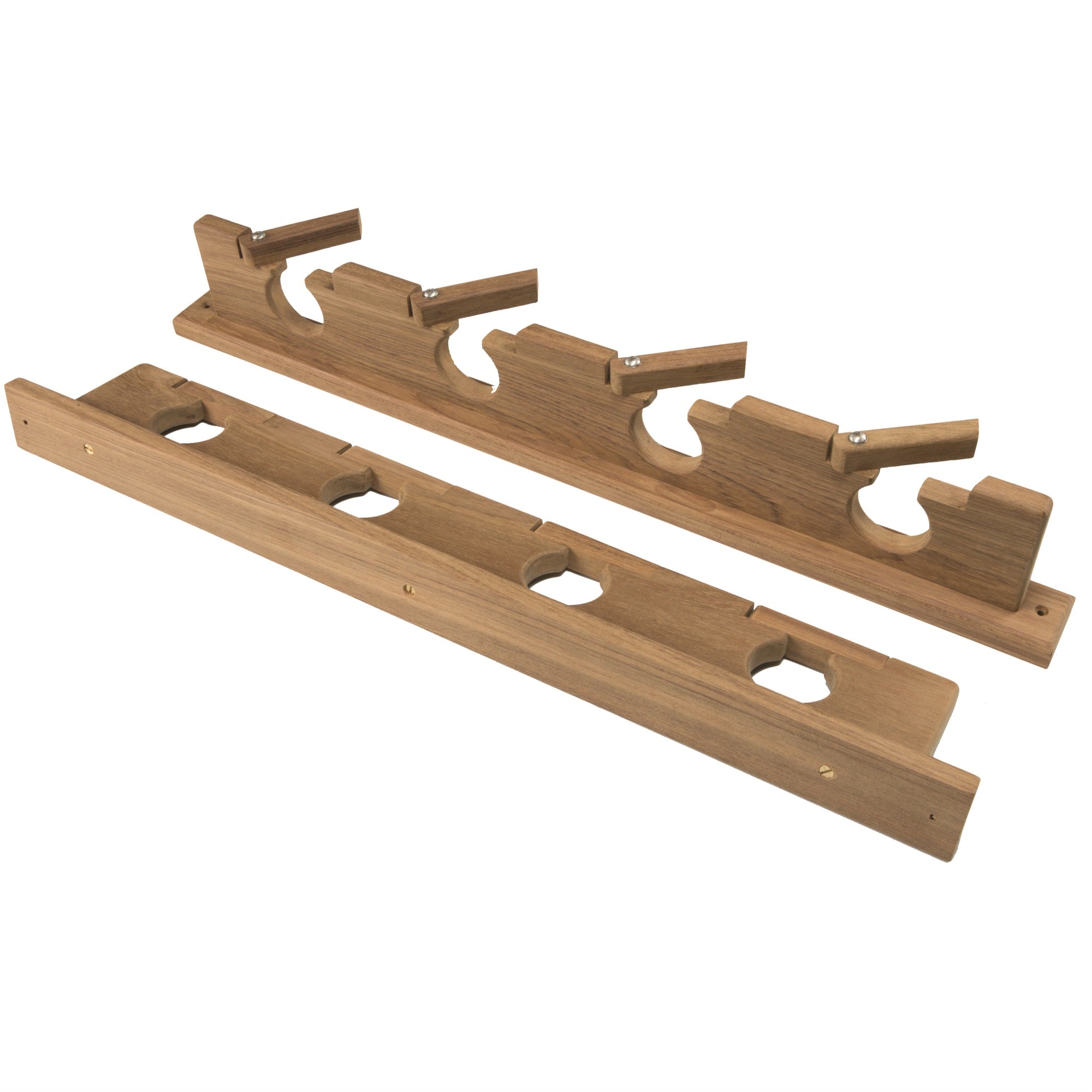 Whitecap 60620 Teak Lock-In 4 Rod Storage Rack,WBHOMB00DH4BF0K