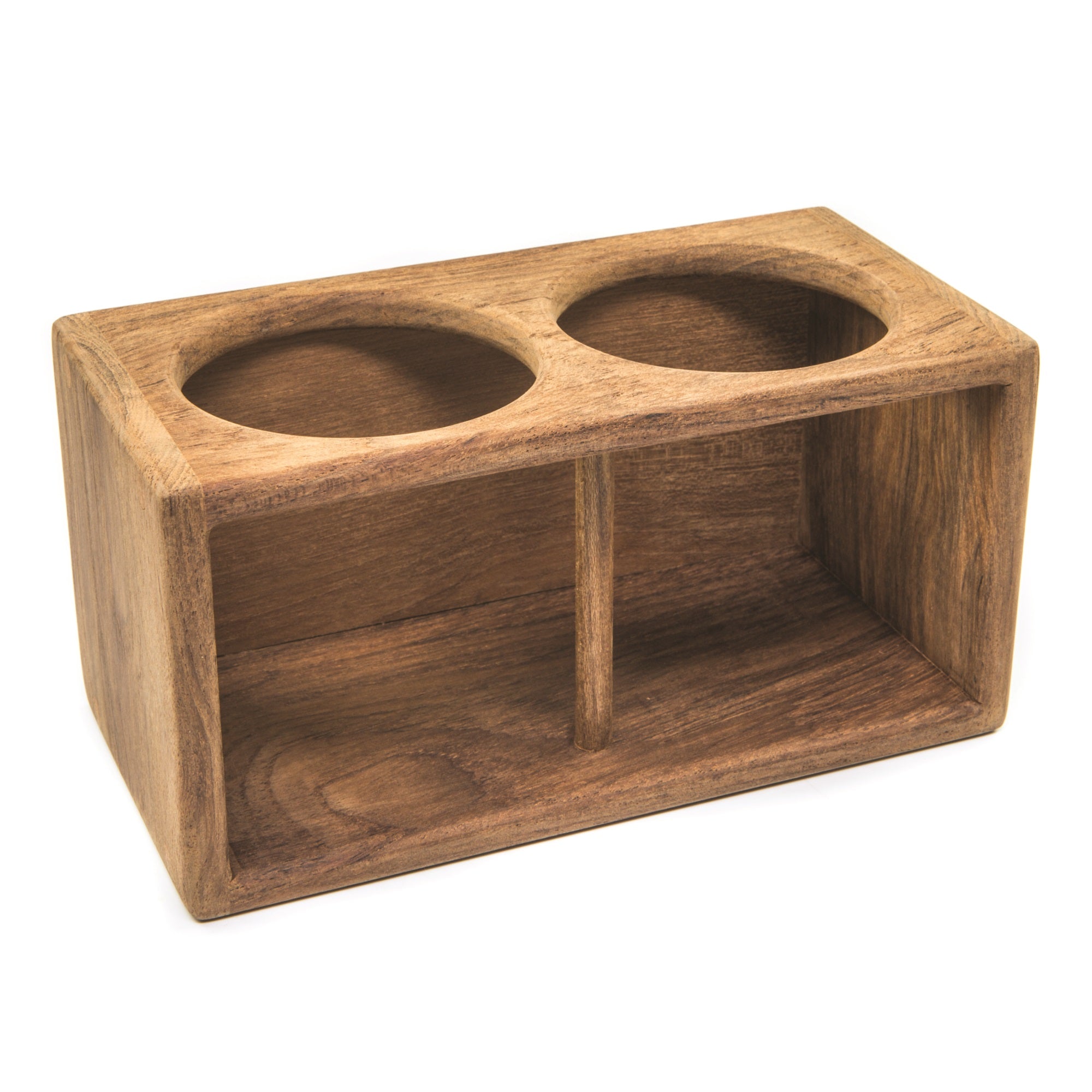 Whitecap 62610 Teak Two-Drink Rack,WBHOMB00ID4WKXA