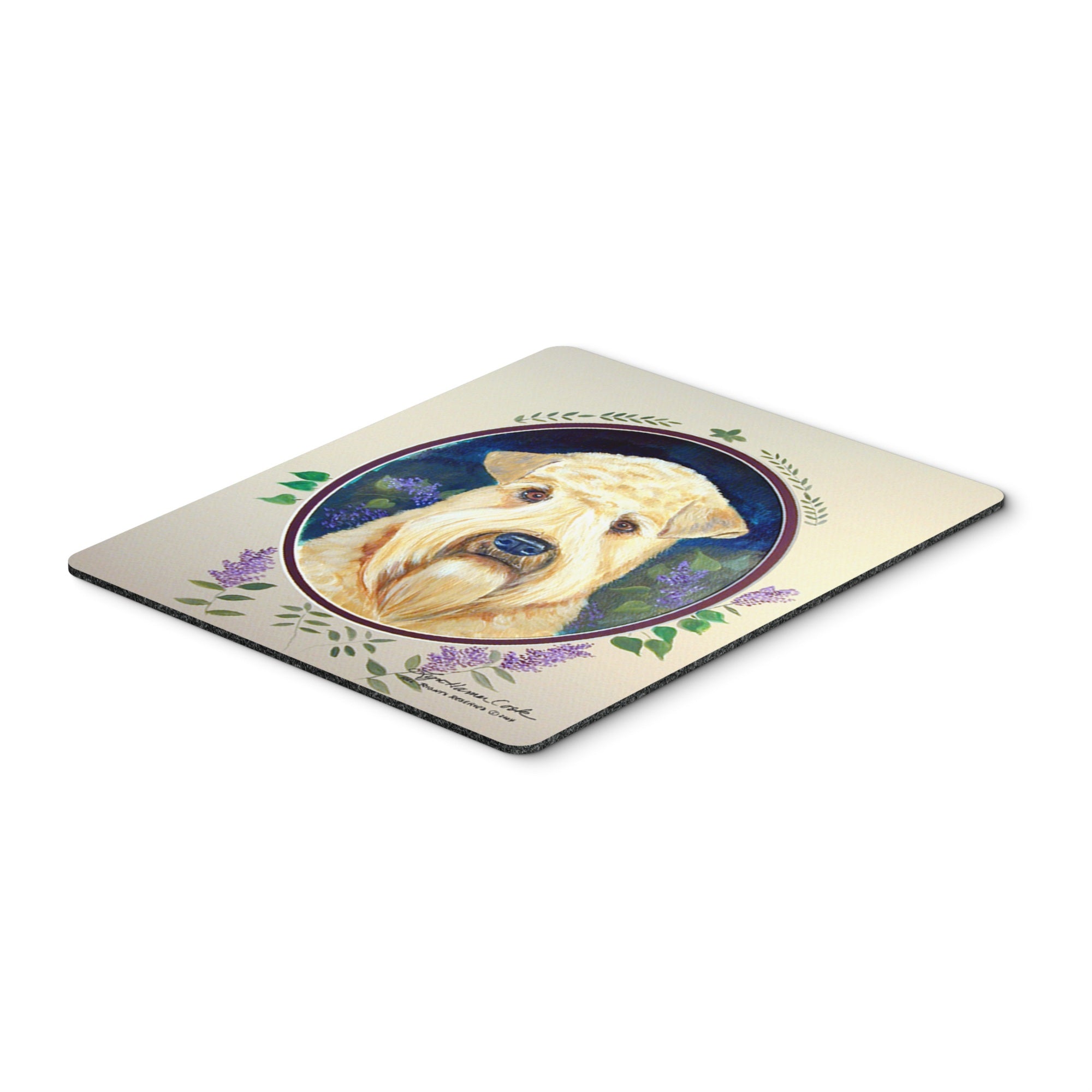  inchCarolines Treasures Mouse/Hot Pad/Trivet, Wheaten Terrier Soft Coated (7254MP) inch