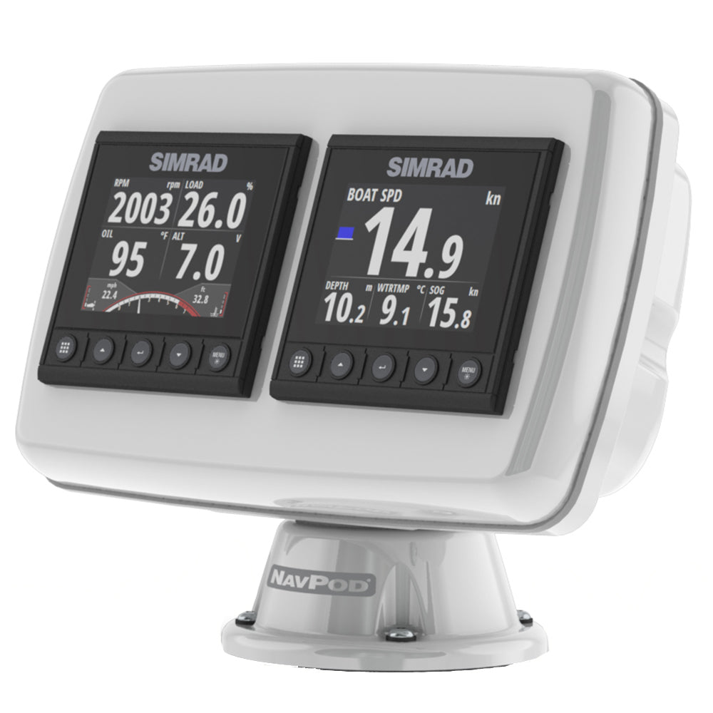 Navpod Pp4503 Powerpod Pre-Cut F/2-Simrad Is42/B&Amp;G Triton&Sup2;/Ap44 Square Hole Instruments,WBEEAB082B9876R