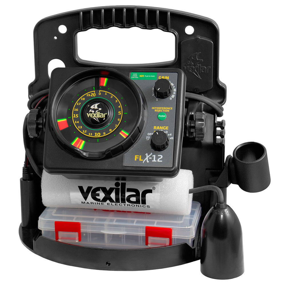 Vexilar Flx-12 Pro Pack Ii W/12&Deg; Ice Ducer,WBEEAA001345667