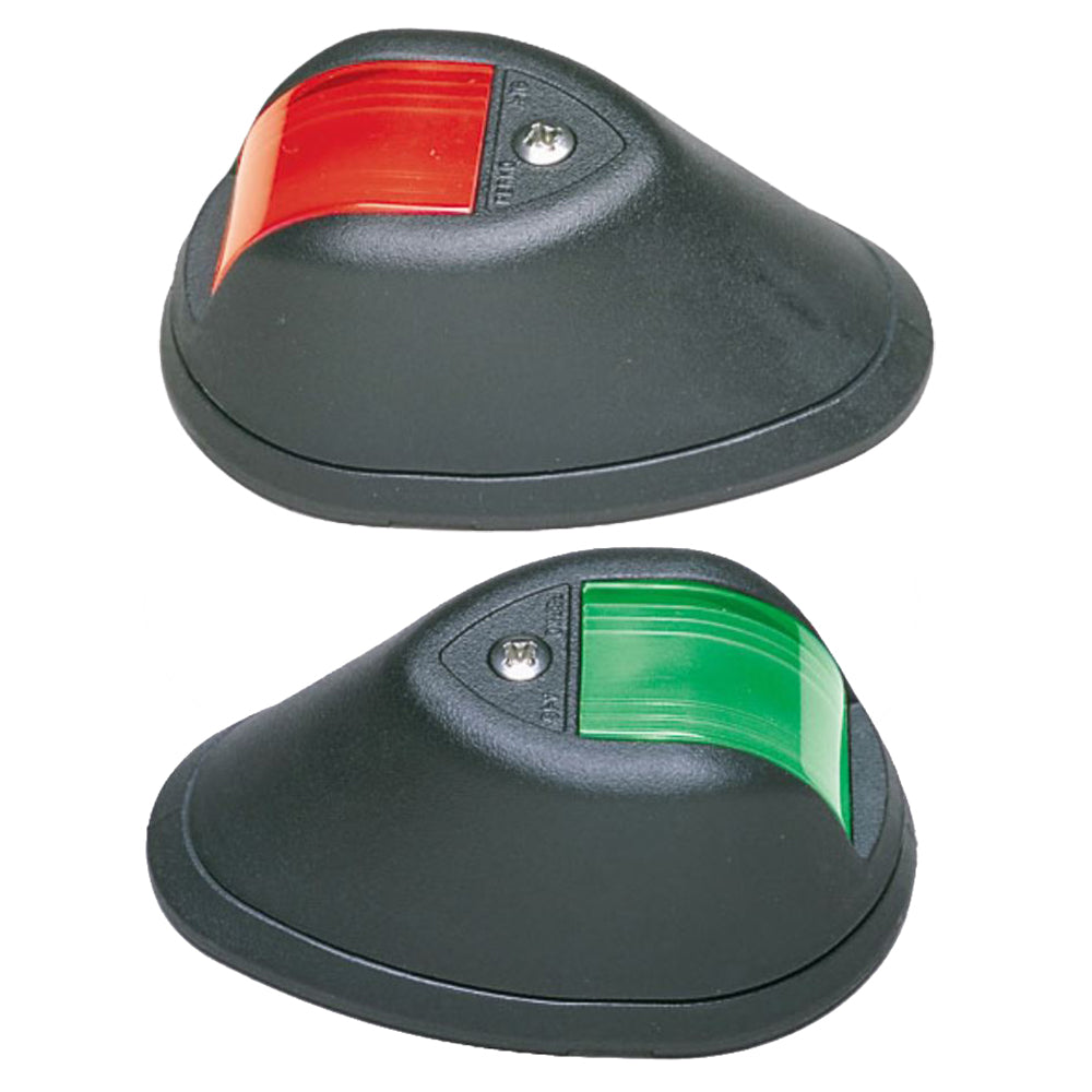 Perko Vertical Mount Side Lights - 12V - Black,WBAUVA001345680