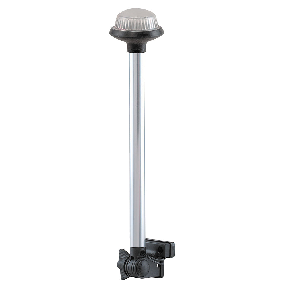Perko Fold Down All-Round Frosted Globe Pole Light - Horizontal Mount - White,WBAUVA001345685