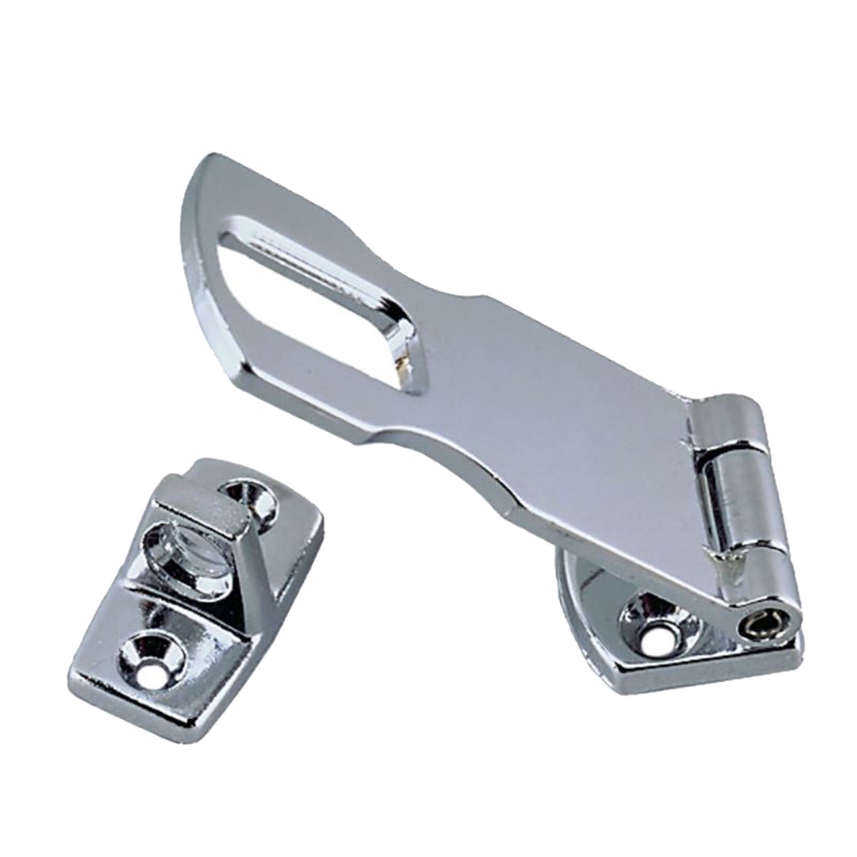 Perko Chrome Plated Zinc Hasp 3'',WBHDWB0000AZ8B9