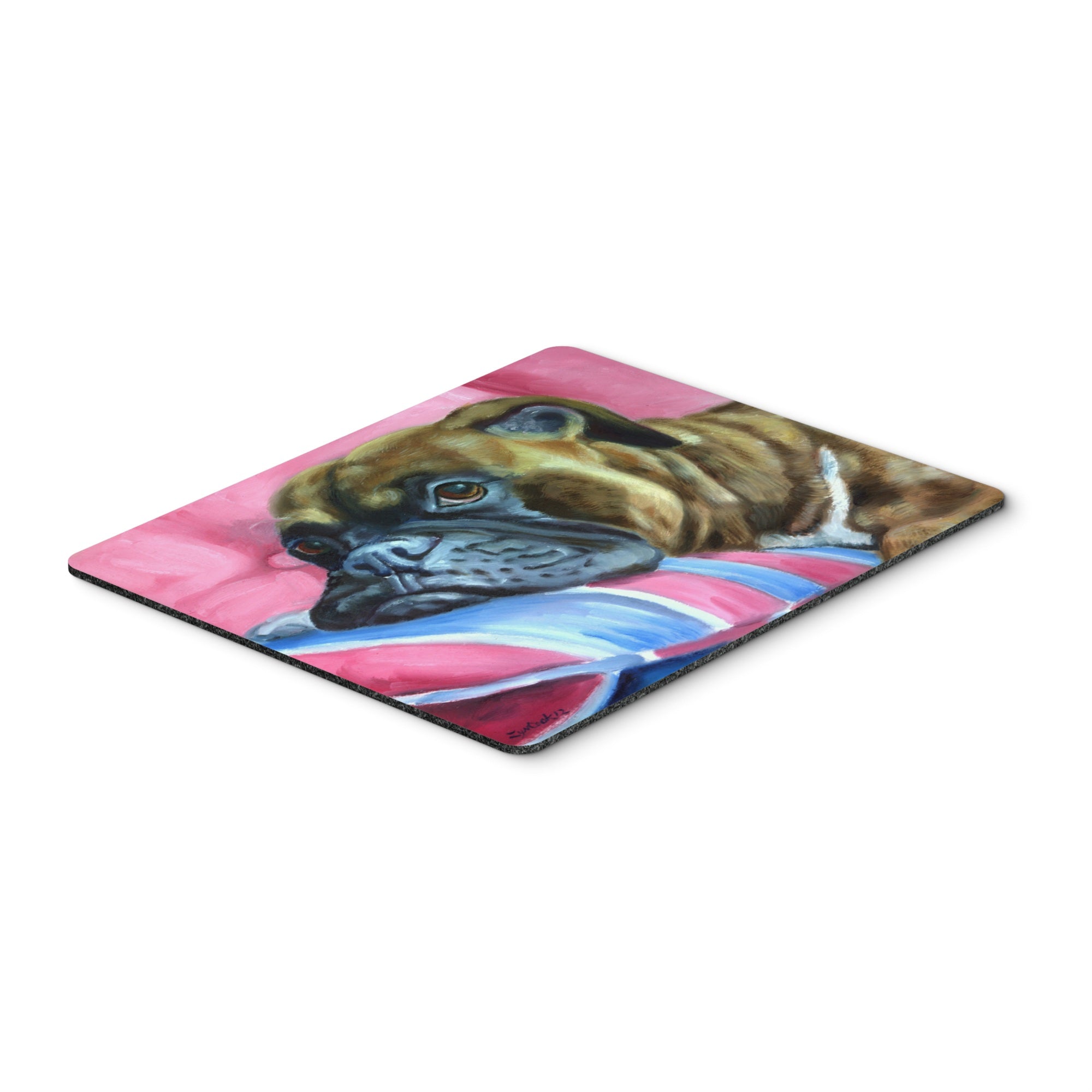 Carolines Treasures Fawn Boxer Mouse Pad/Hot Pad/Trivet (7347MP)